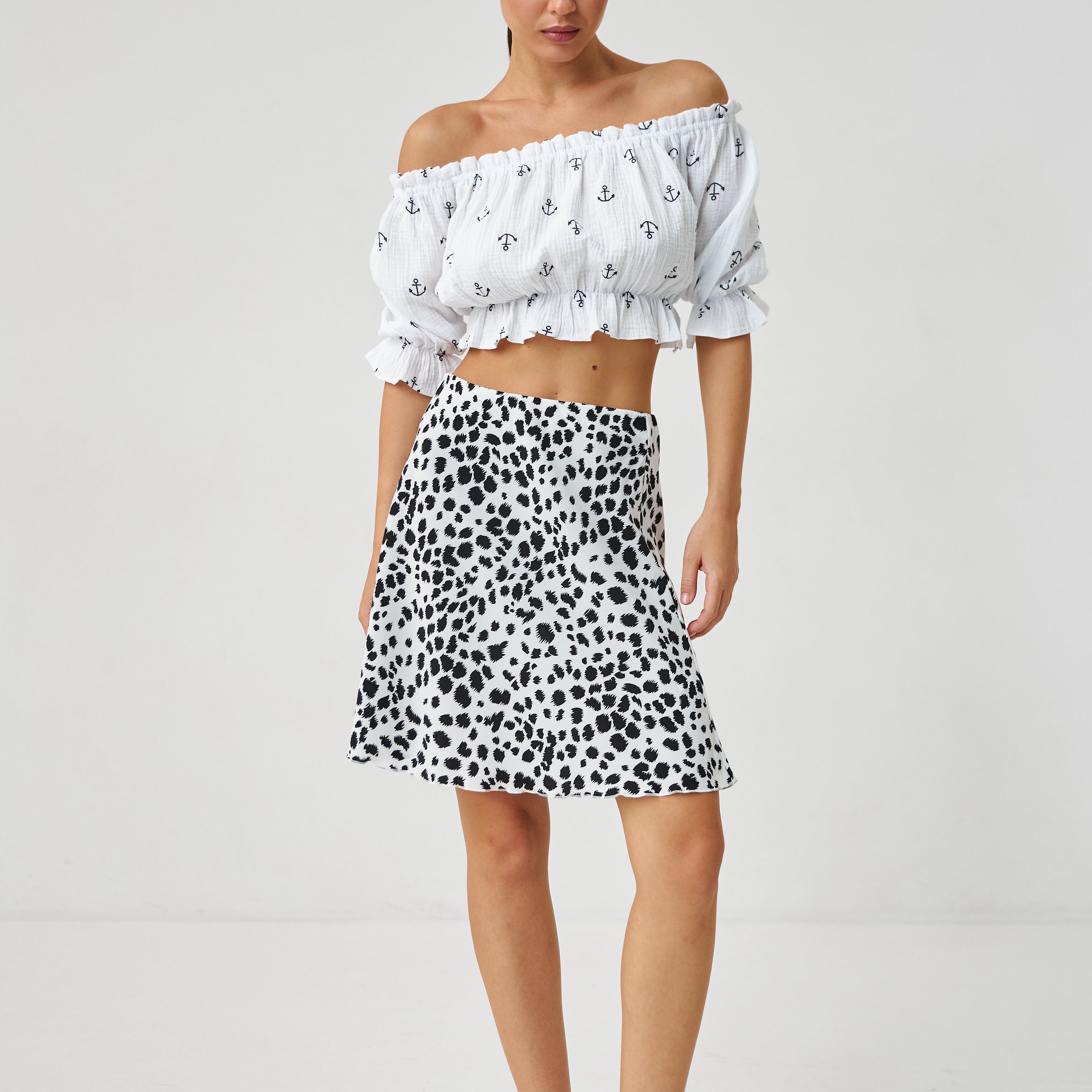 Спідниця міні із софту