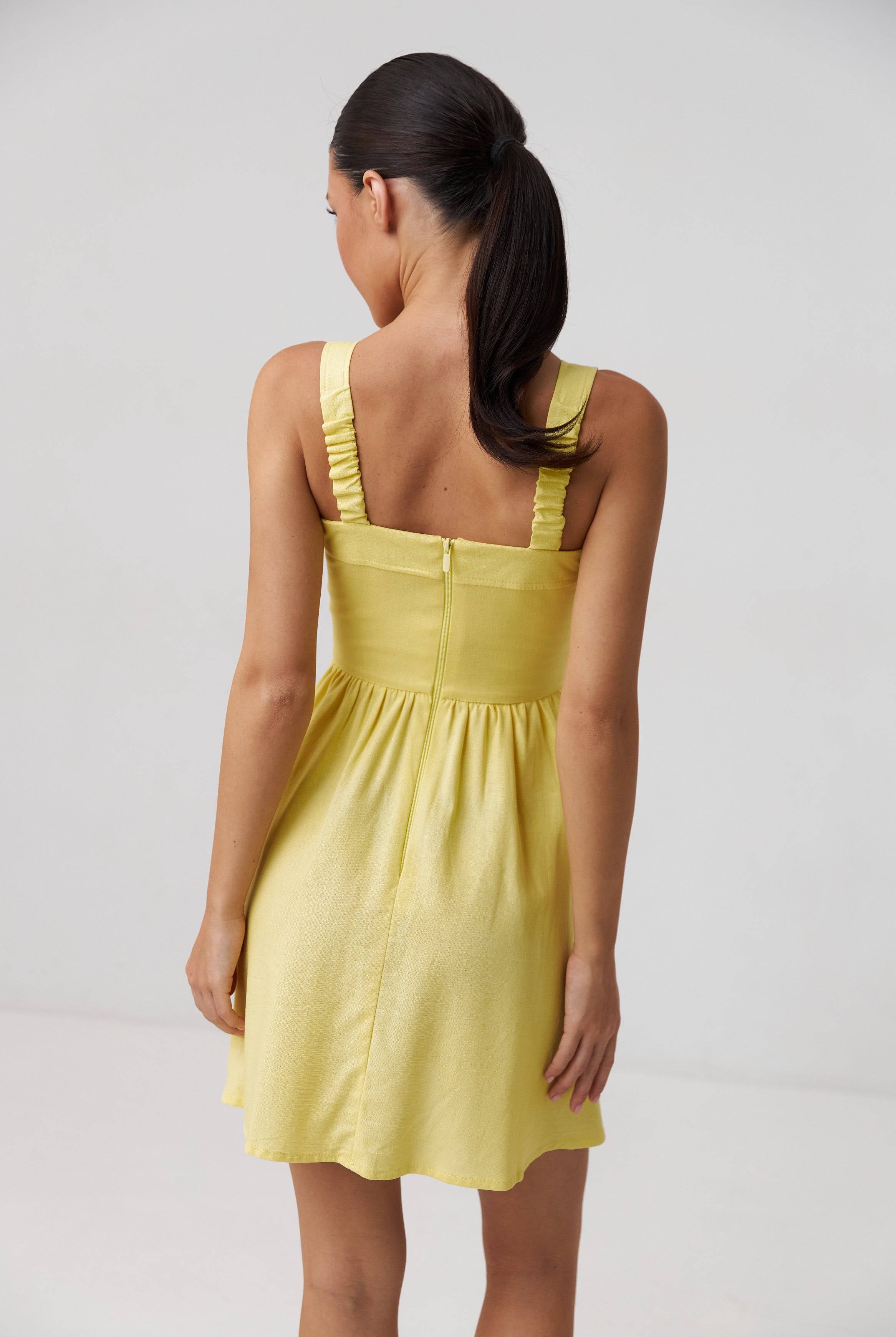 Сарафан міні з льна - Wear Me