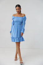 Сукня ліф-резинка з оборкою внизу - Wear Me