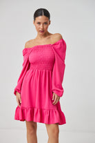 Сукня ліф-резинка з оборкою внизу - Wear Me