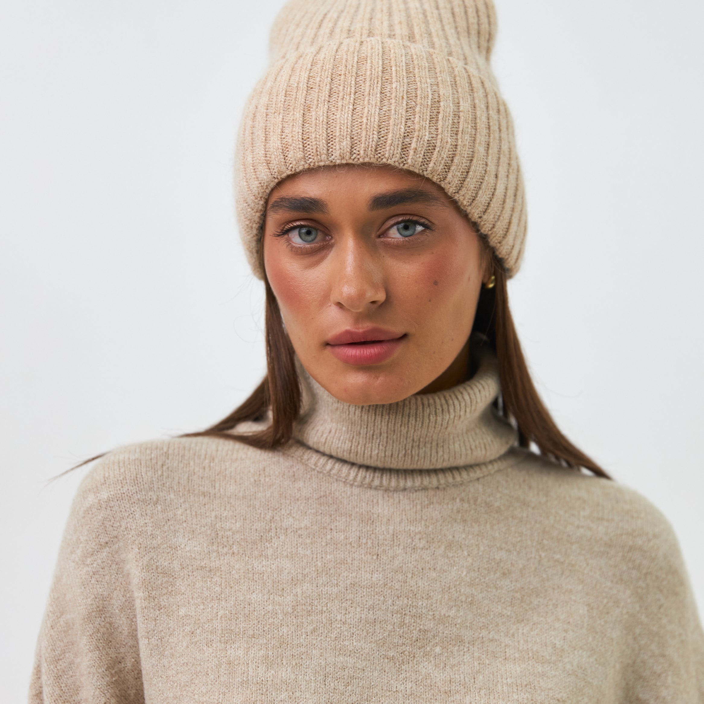 Шапка ангора на флісі - Wear Me