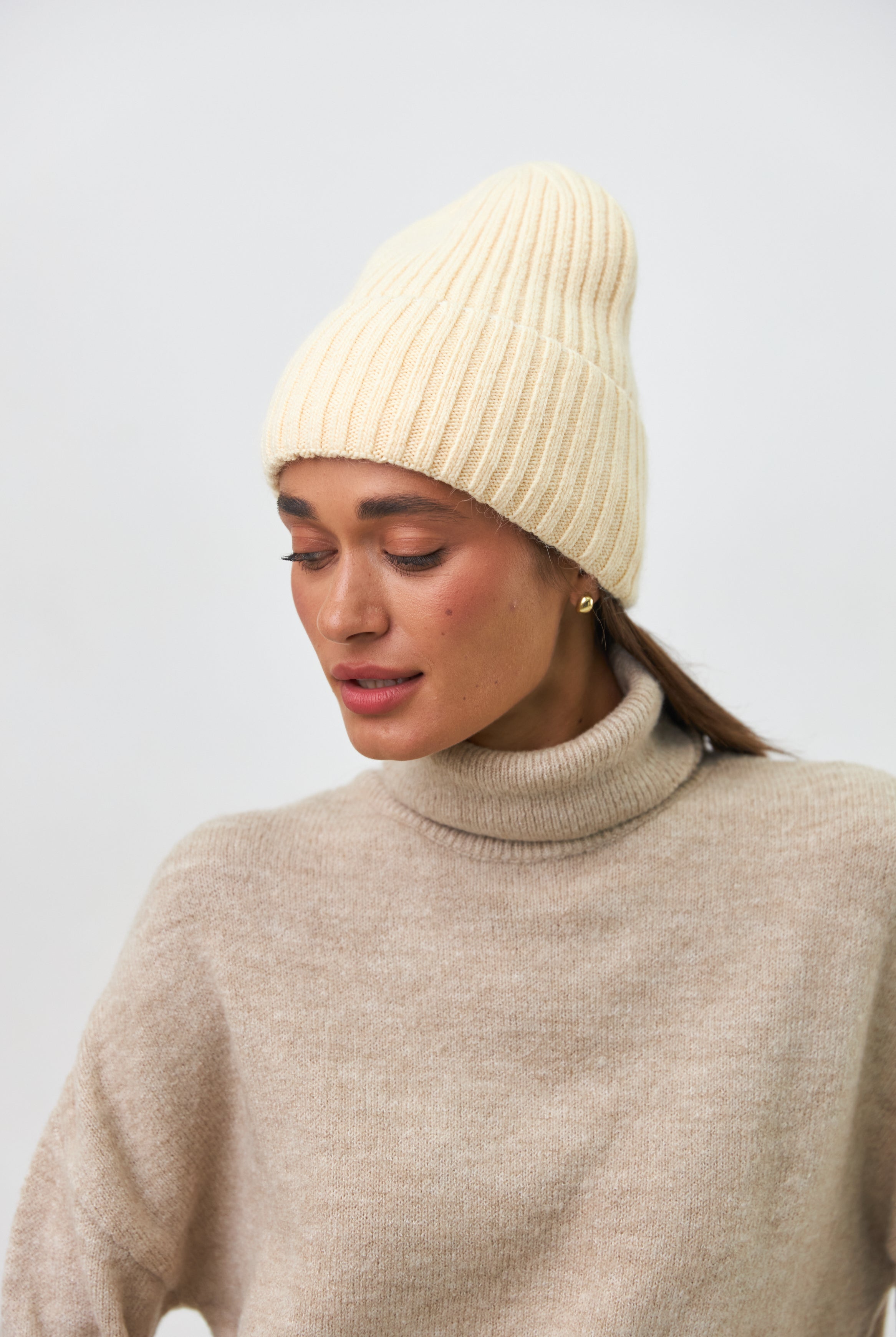 Шапка ангора на флісі - Wear Me