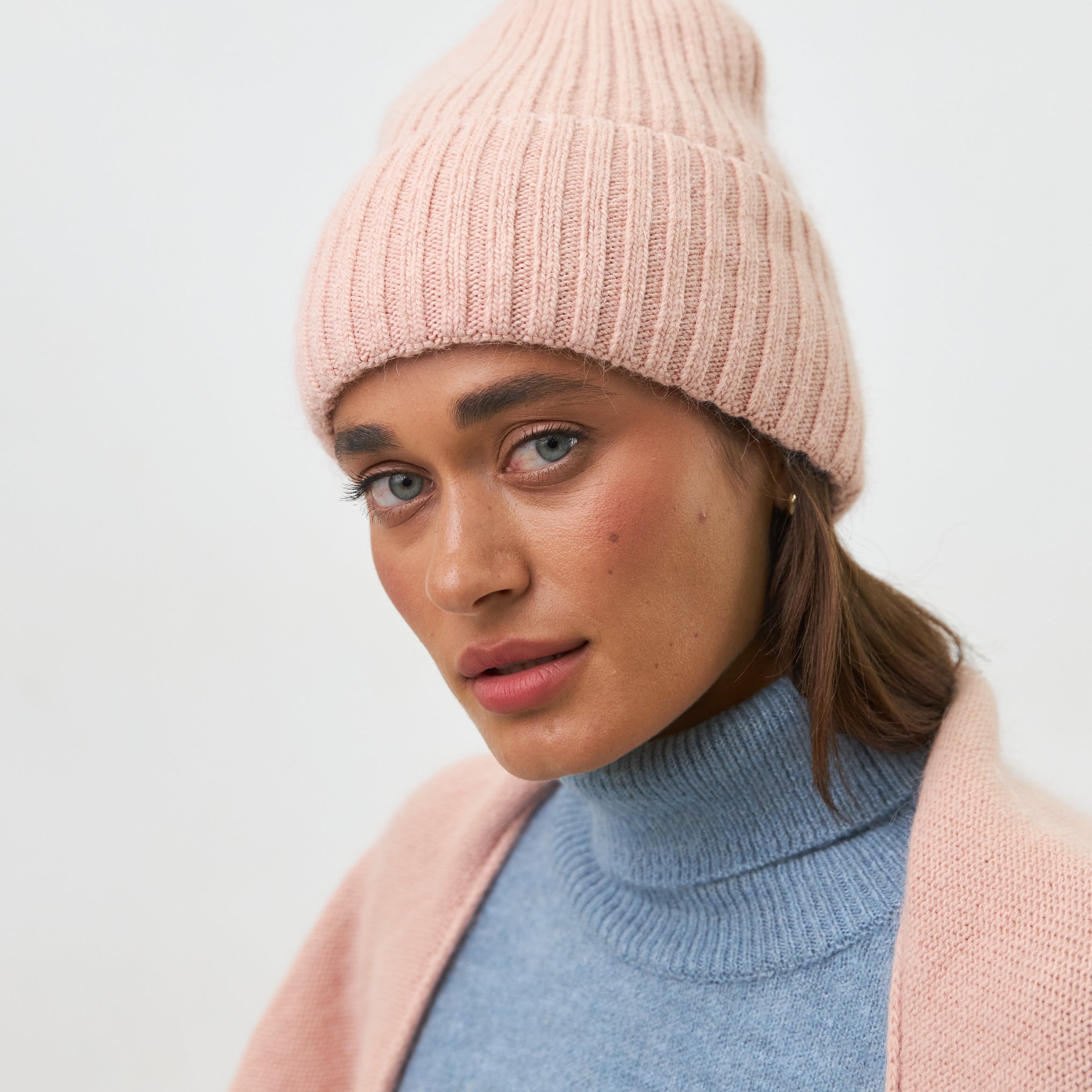 Шапка ангора на флісі - Wear Me