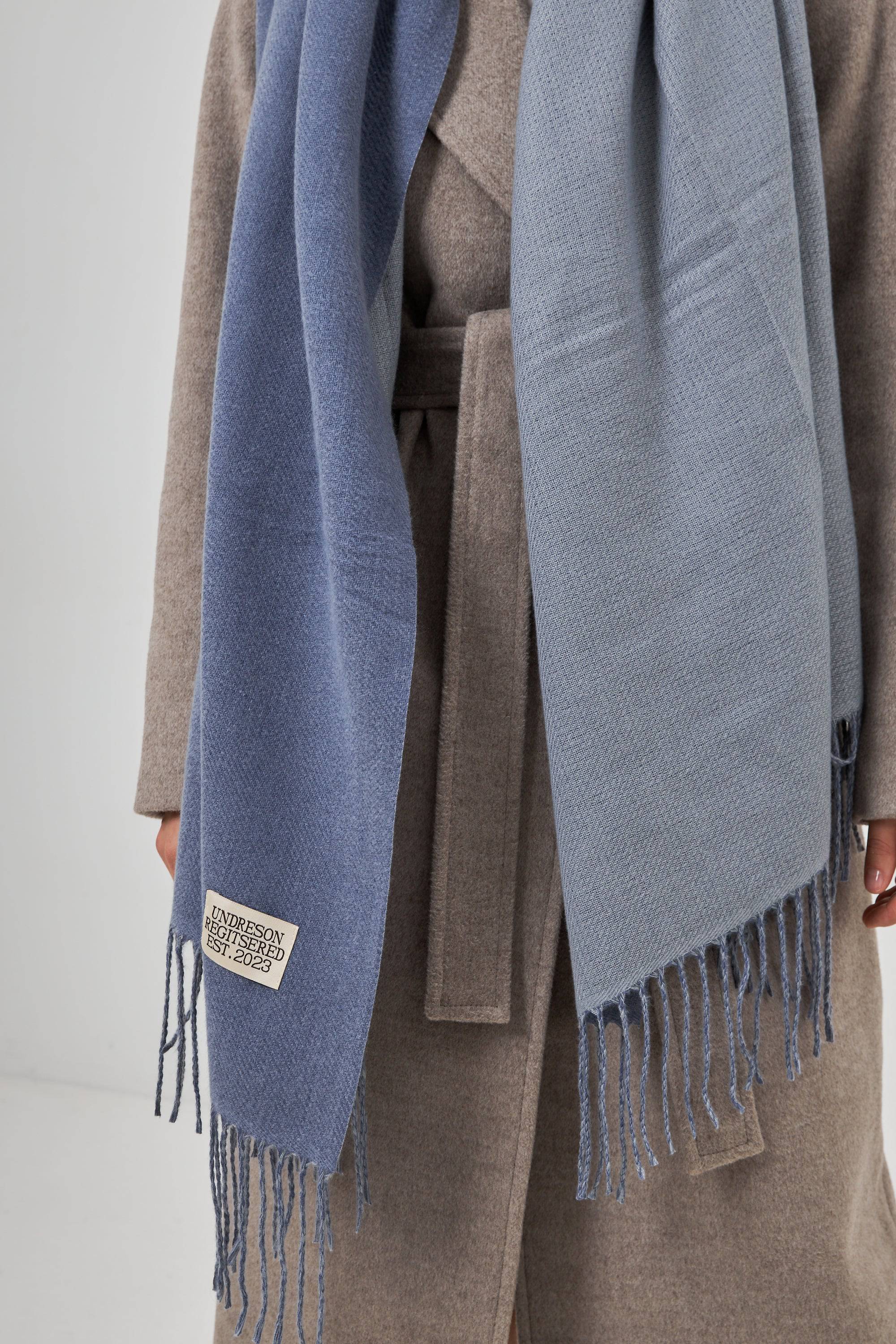 Шарф кашемір двосторонній плотний - Wear Me