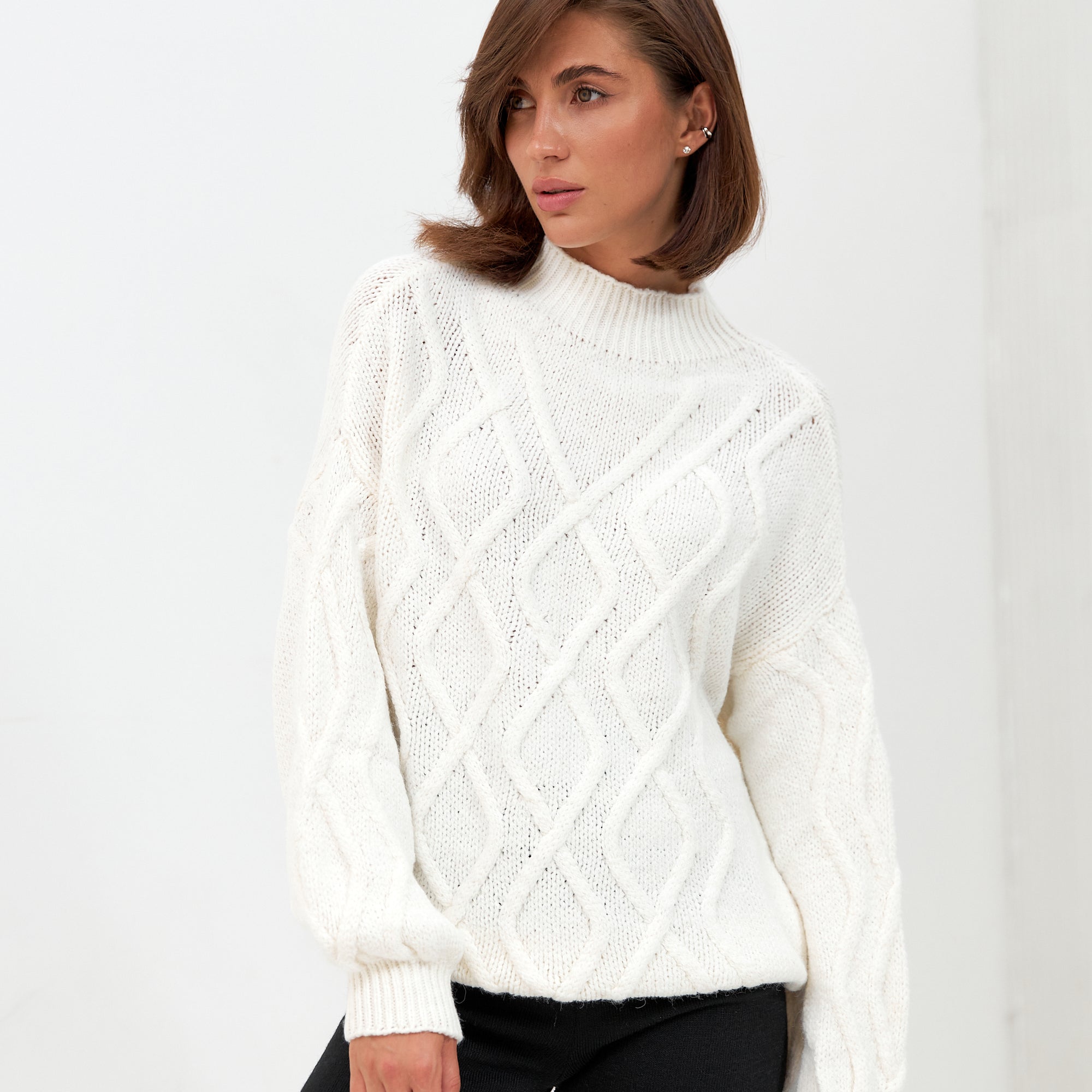 Светр в'язані ромби - Wear Me