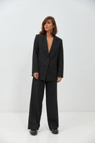 Палаццо з білим поясом на резинці - Wear Me