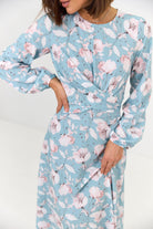 Сукня з перекрутом і довгими рукавами - Wear Me