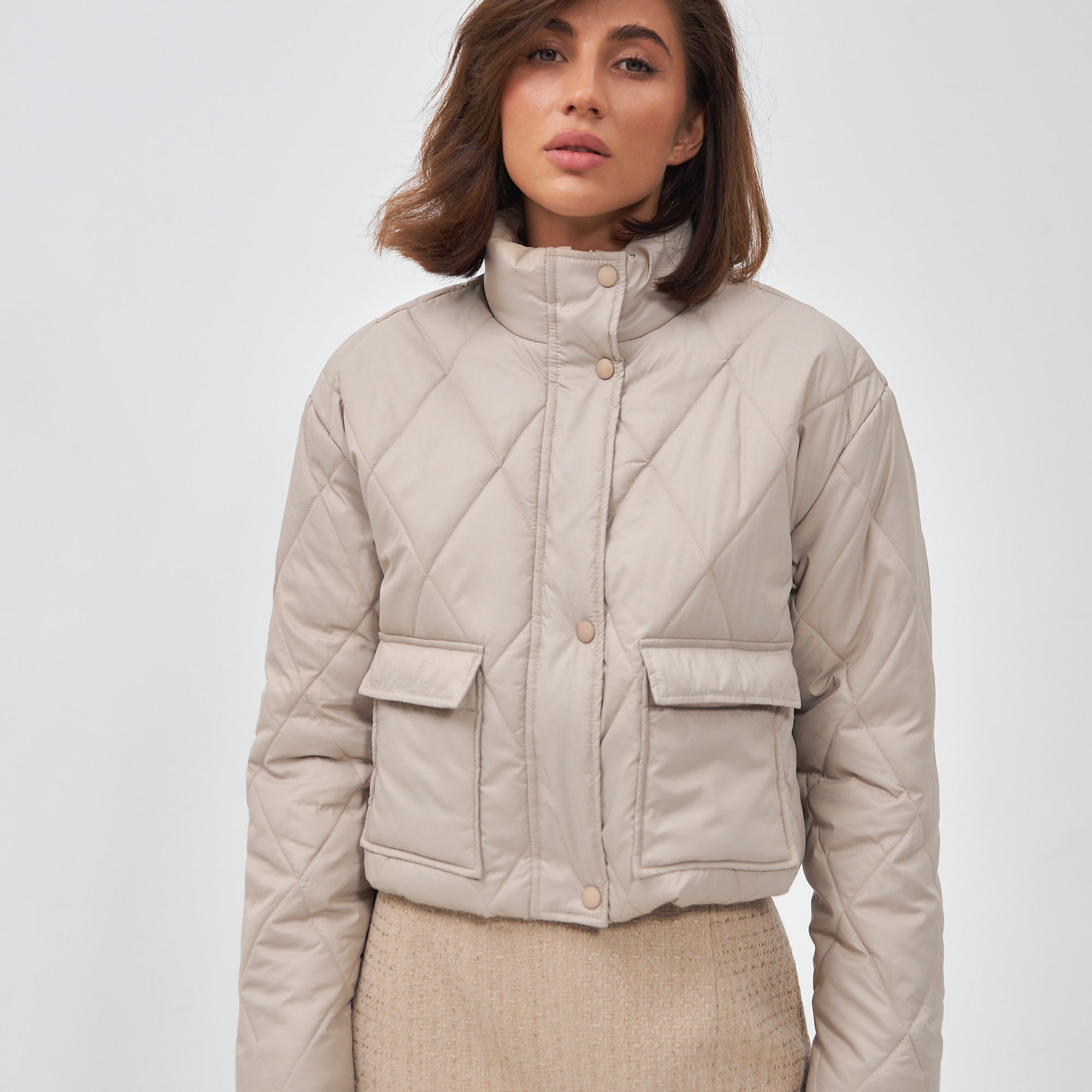 Куртка вкорочена з куліскою по низу - Wear Me