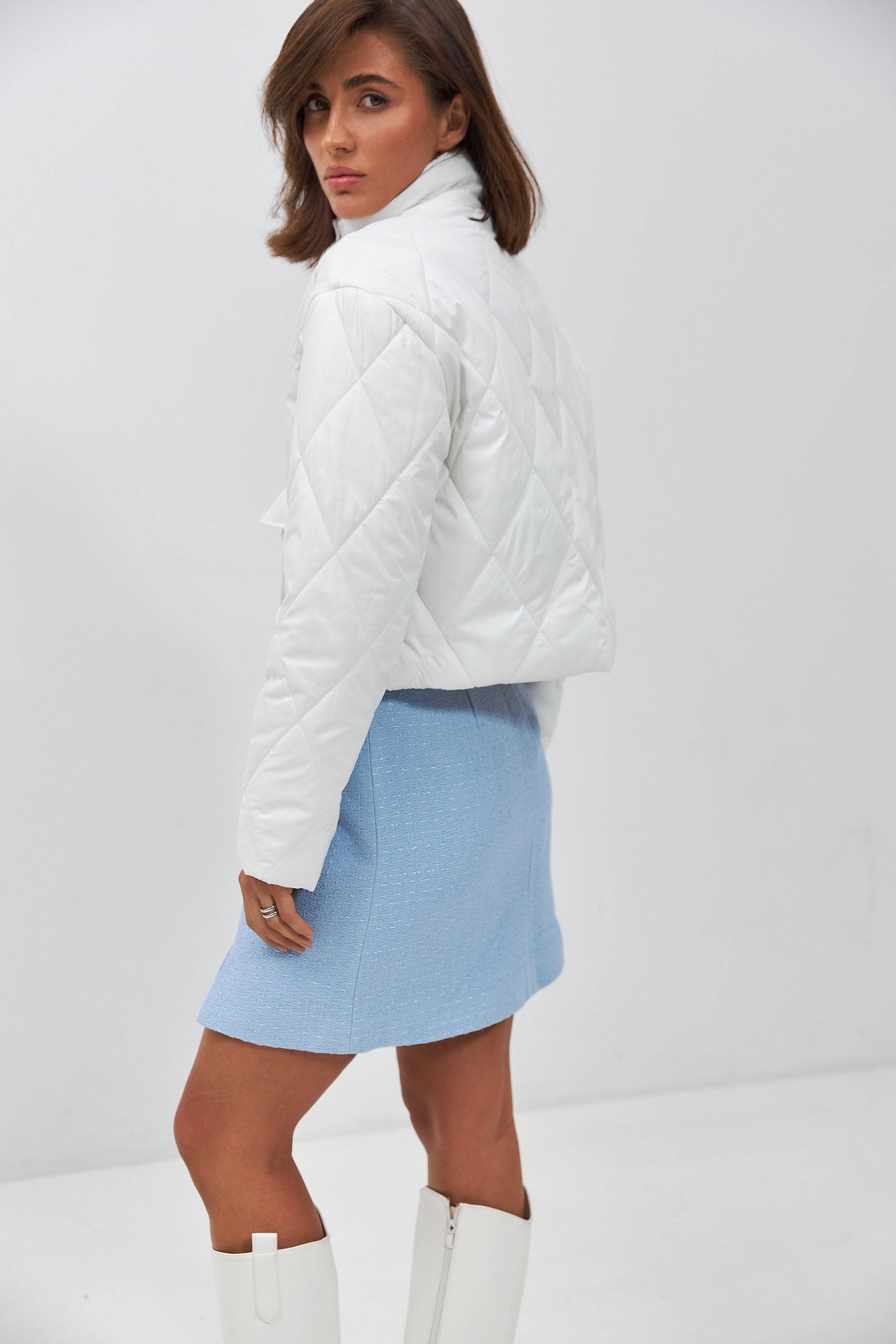 Куртка вкорочена з куліскою по низу - Wear Me