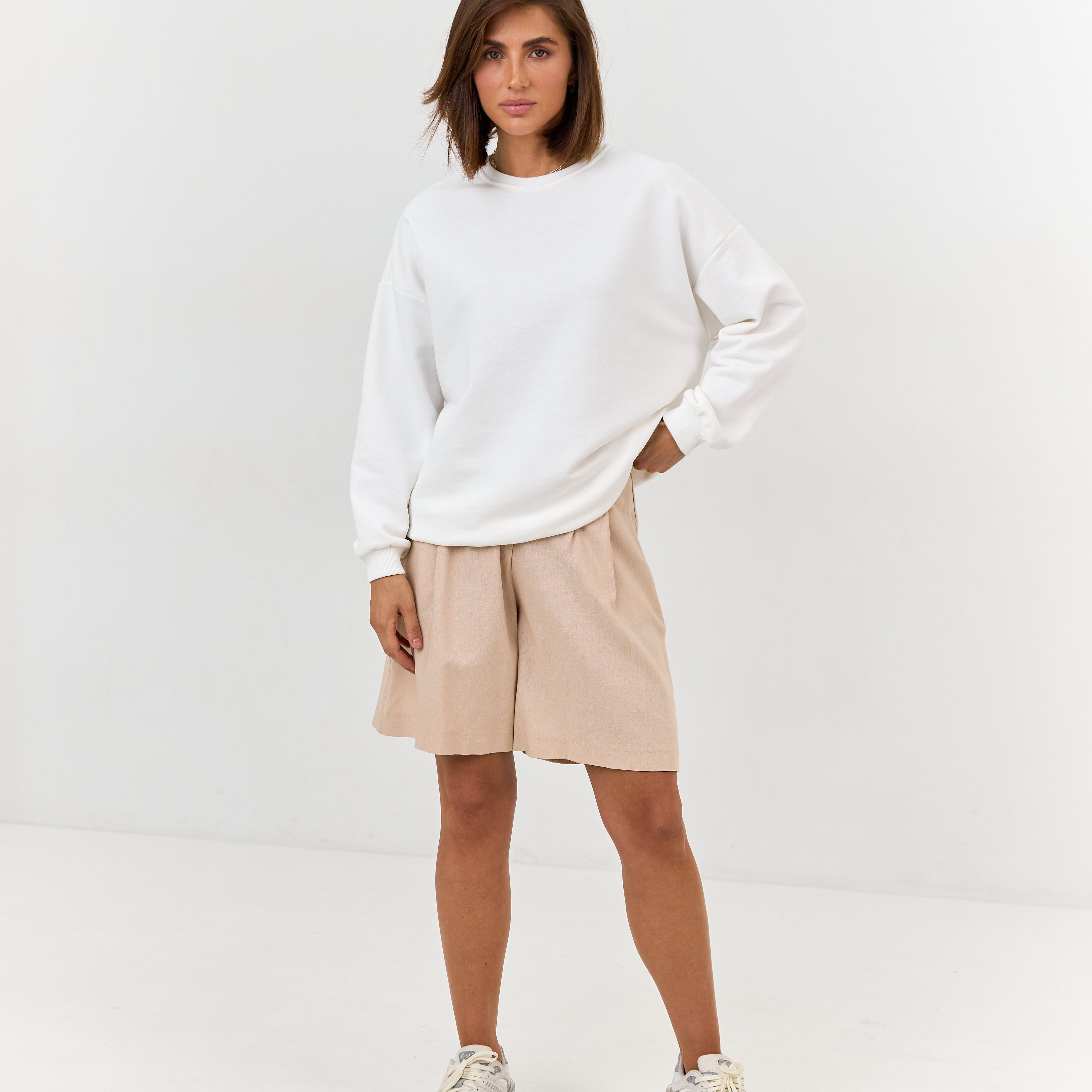 Світшот однотонний