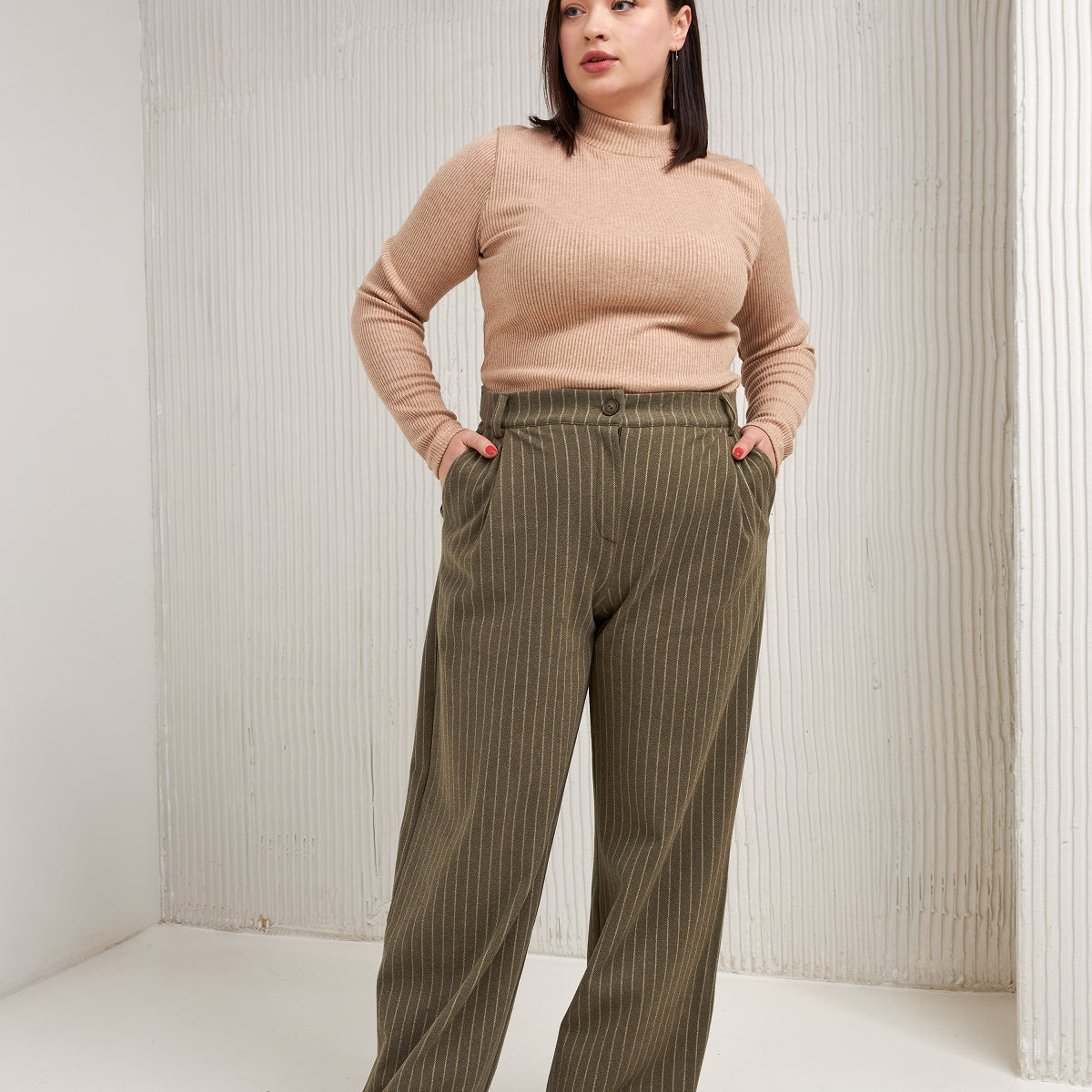 Гольф ангора рубчик