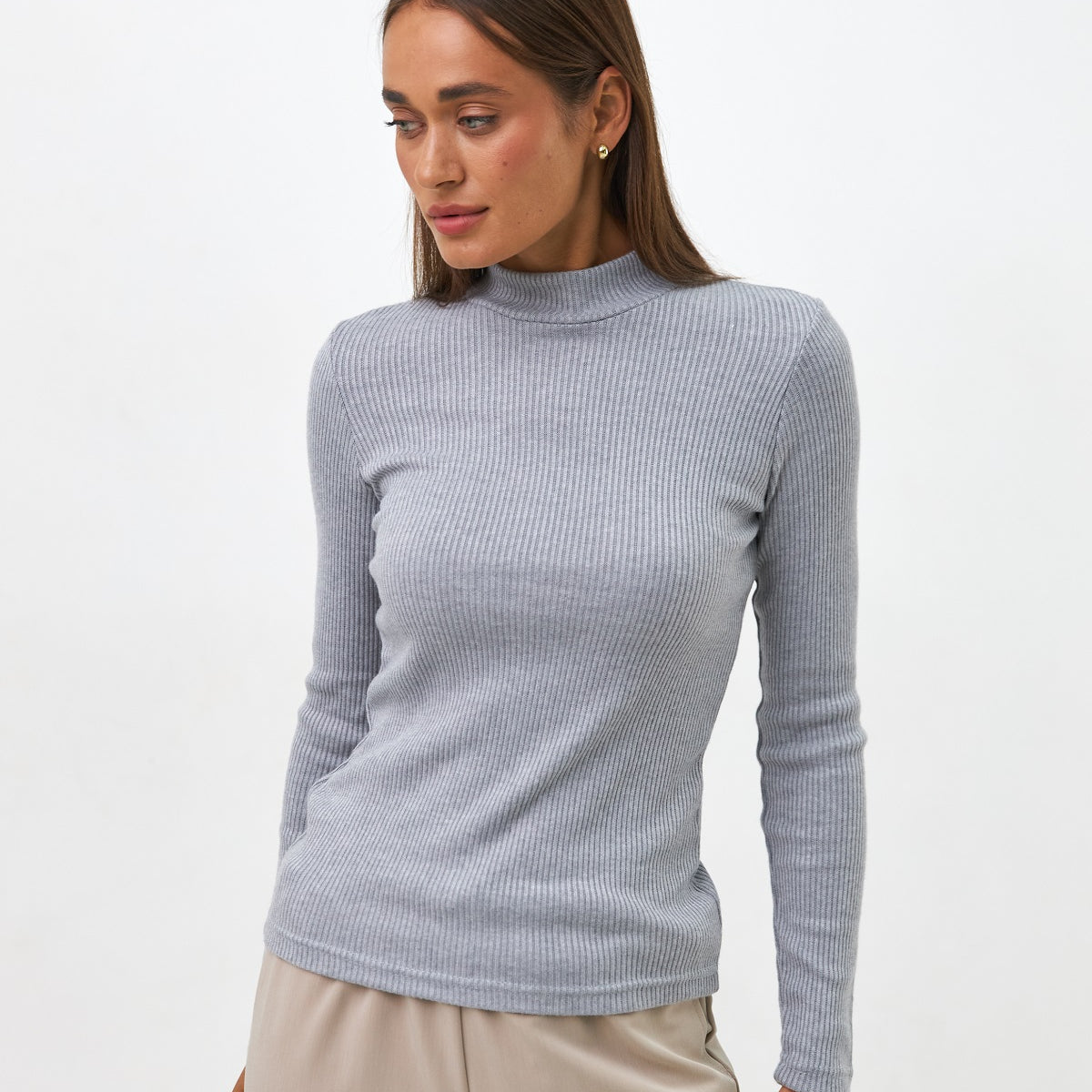 Гольф ангора рубчик