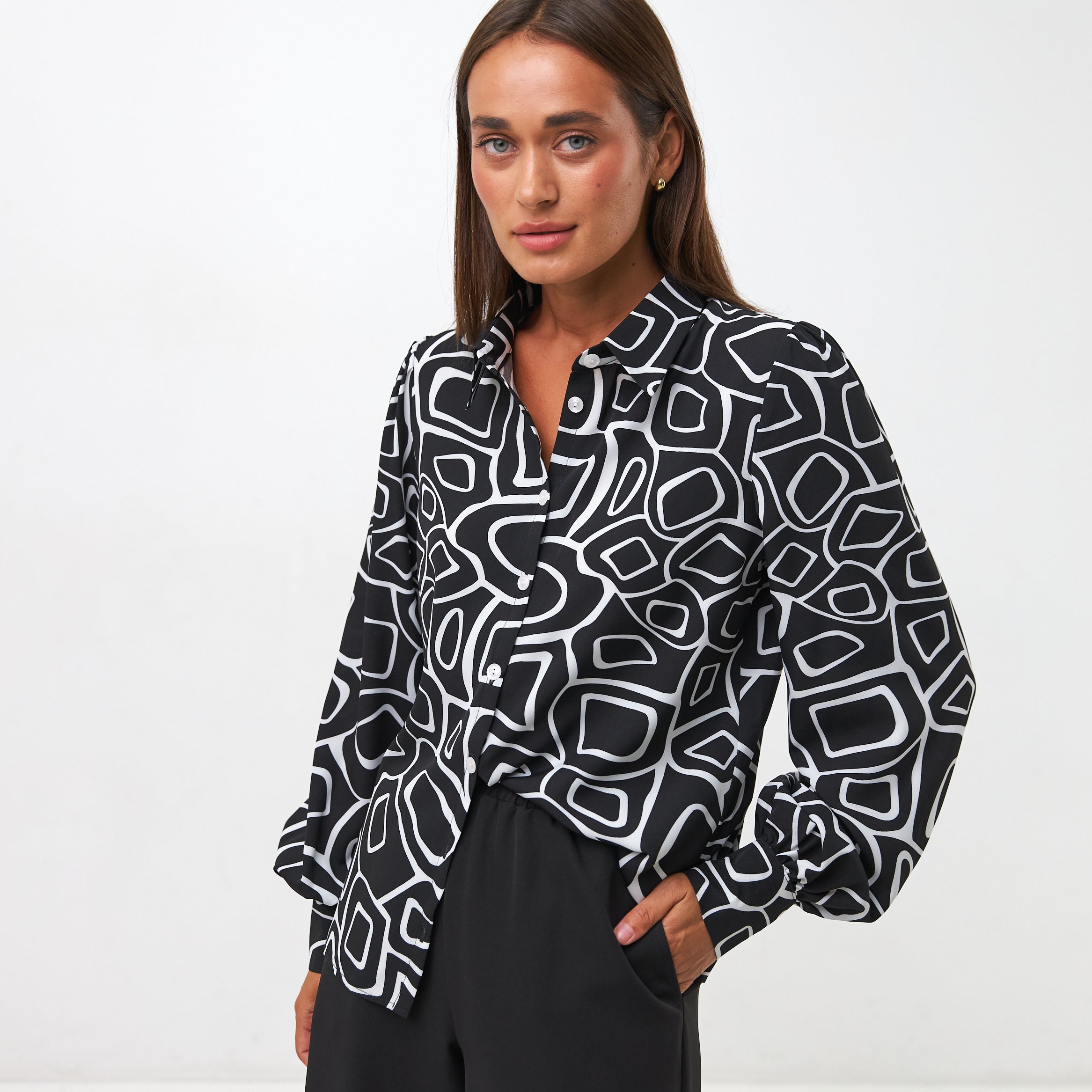 Блуза з обʼємним рукавом - Wear Me