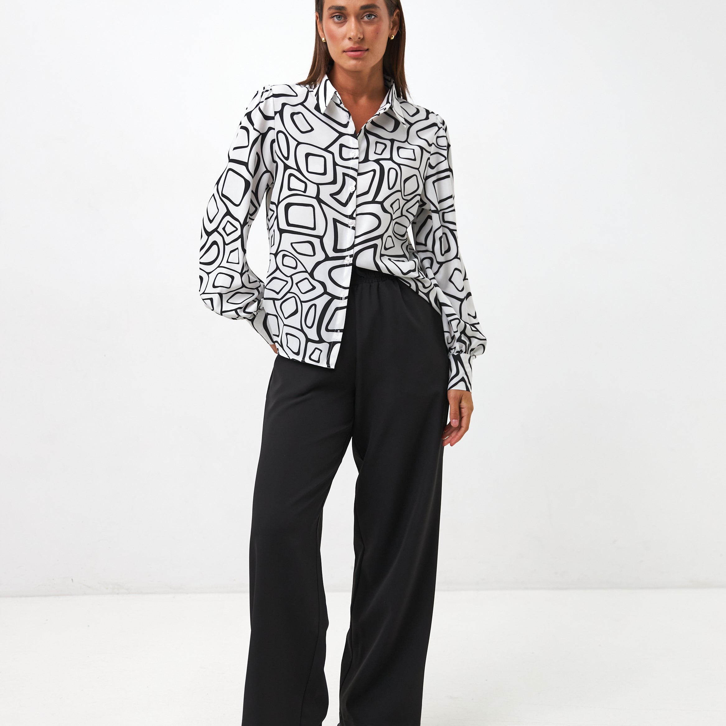 Блуза з обʼємним рукавом - Wear Me