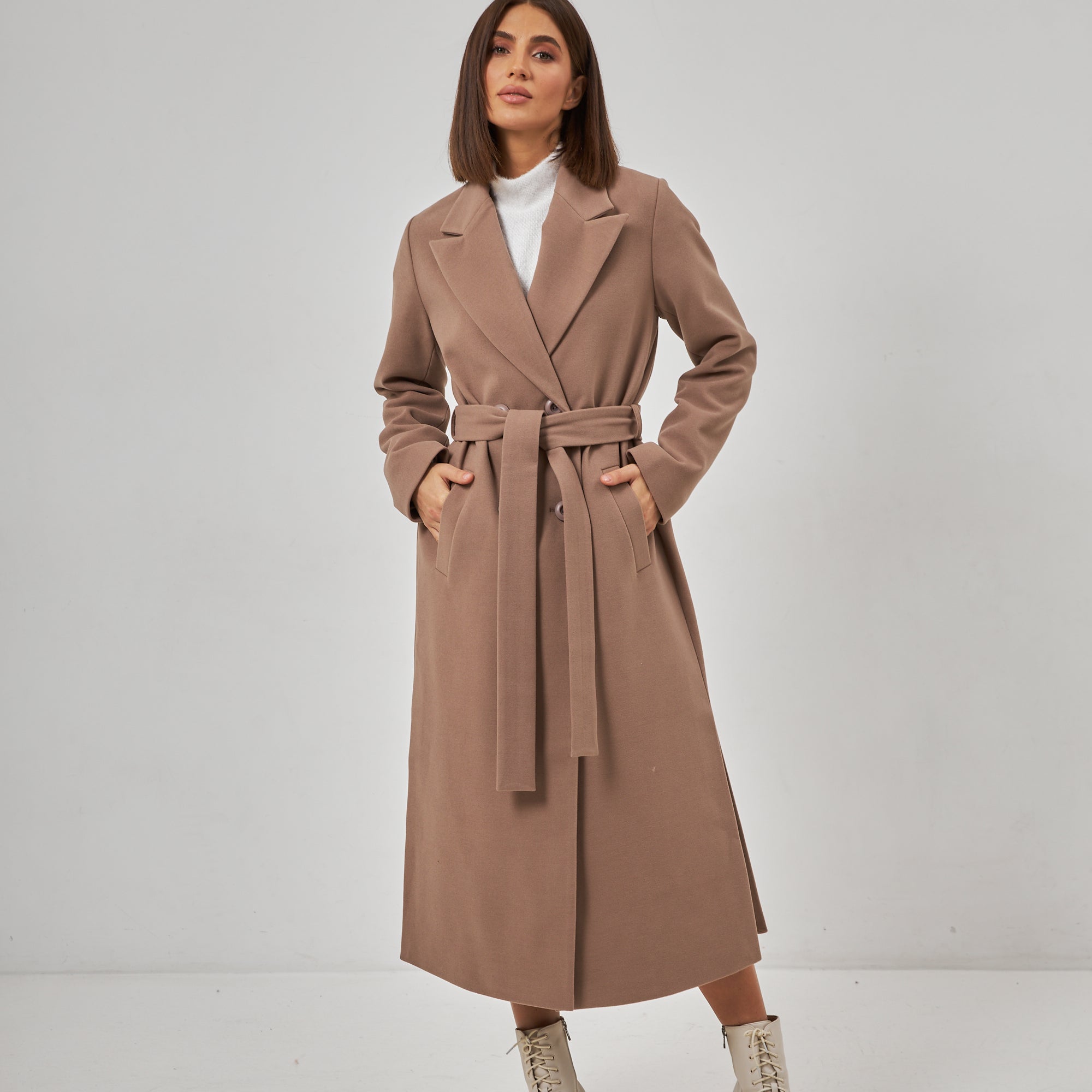 Пальто в нахльост з розрізами - Wear Me