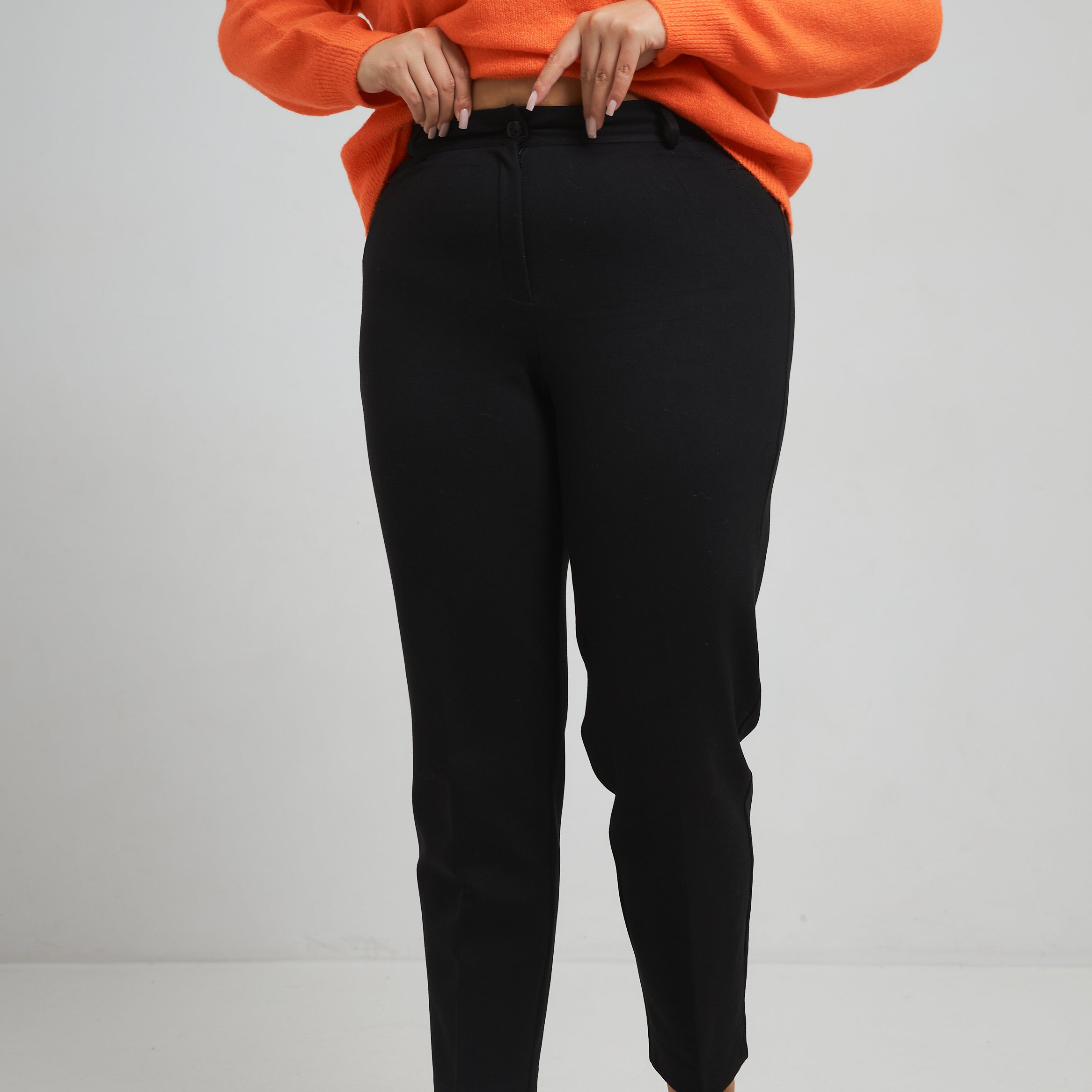 Брюки з алексу резинки по бокам - Wear Me