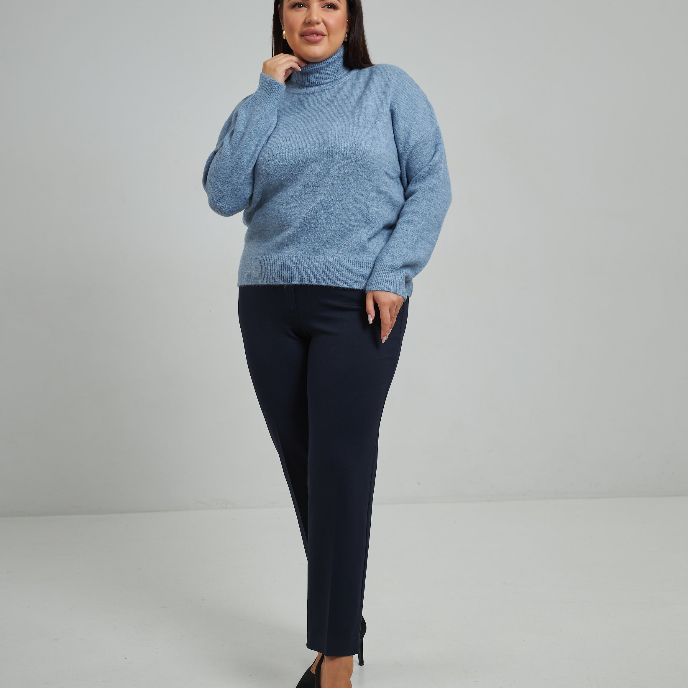 Брюки з алексу резинки по бокам - Wear Me