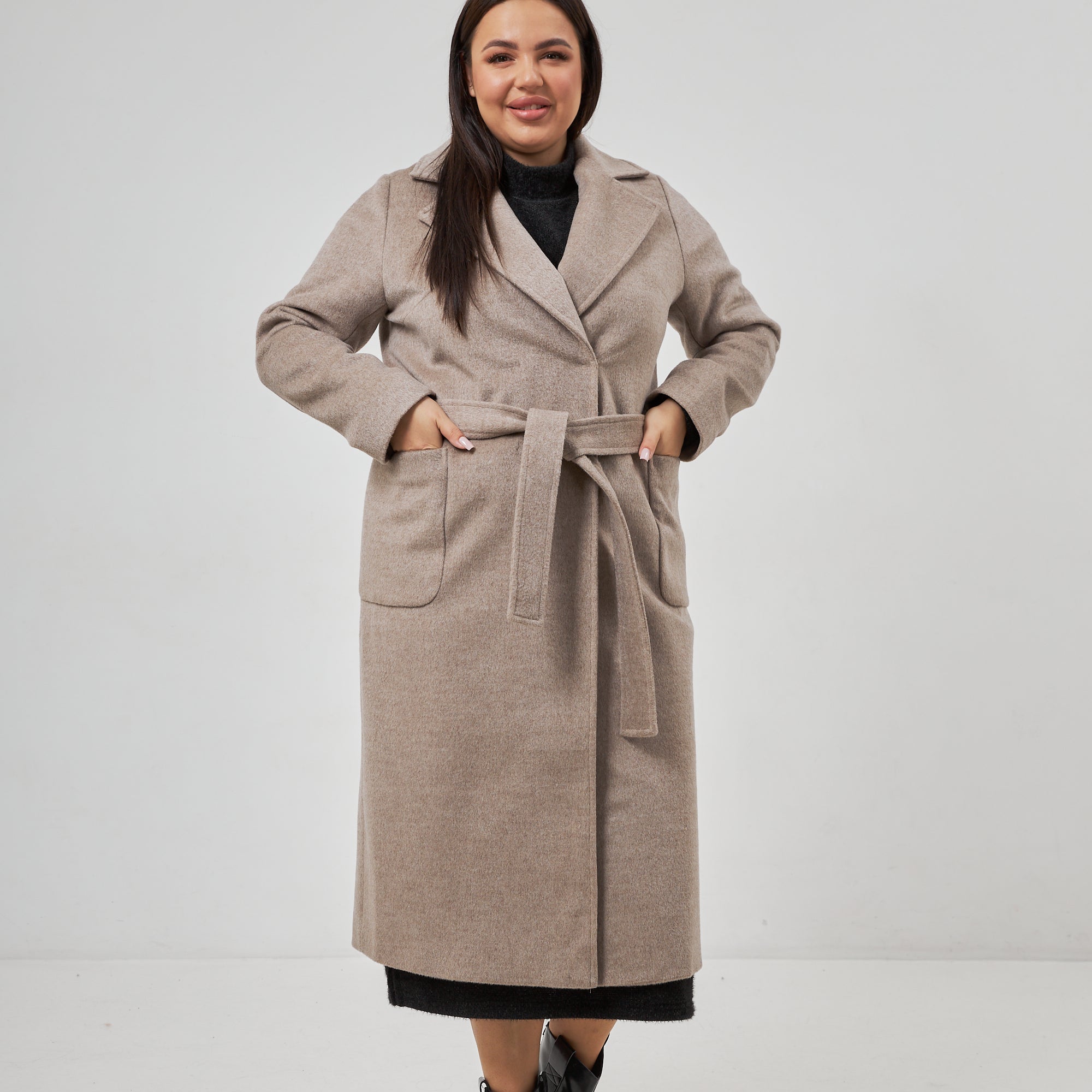 Пальто з відкладним коміром - Wear Me