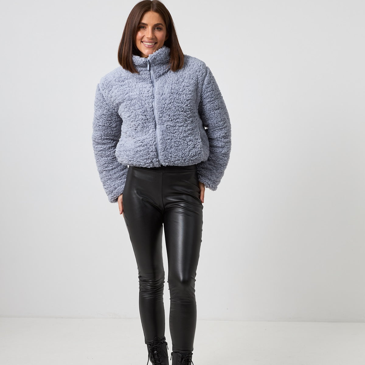 Лосини з екошкіри