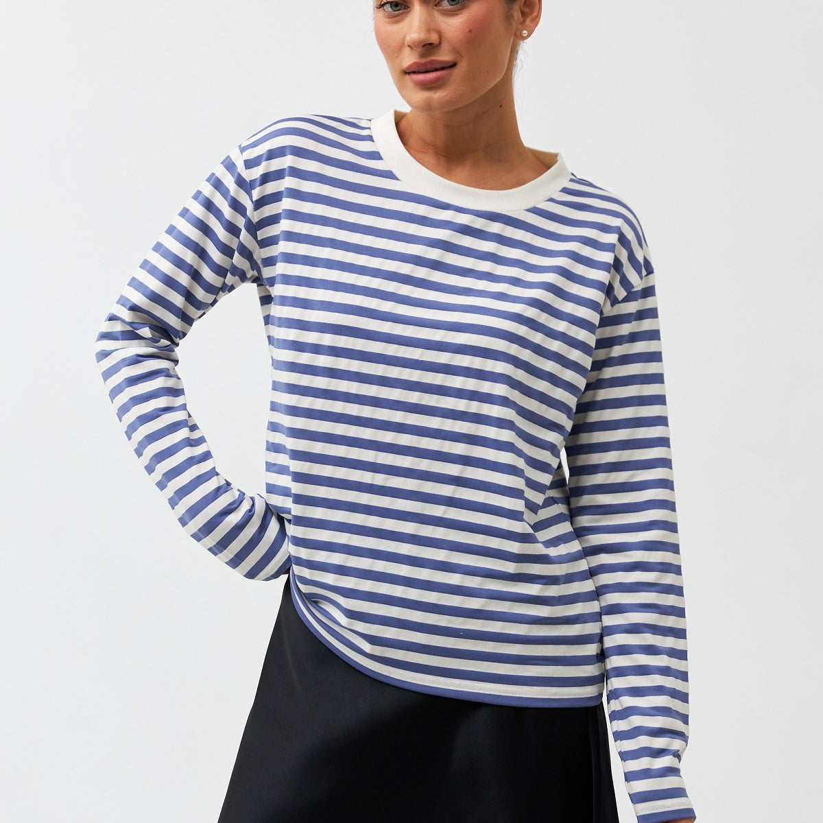 Лонгслів у смужку