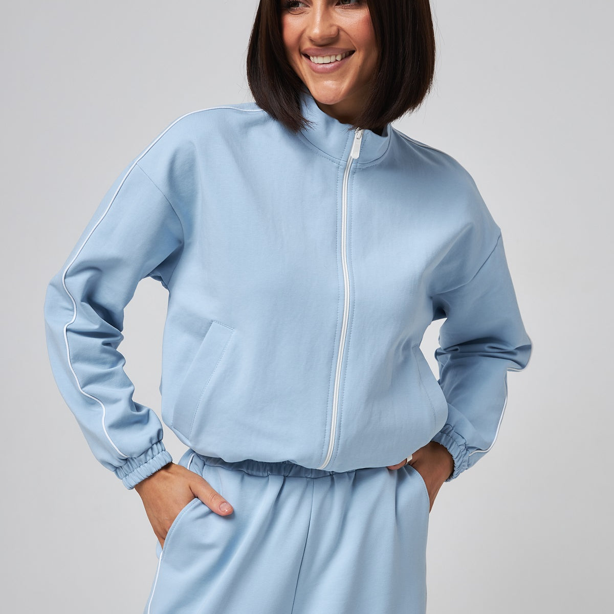 Бомбер двунитка