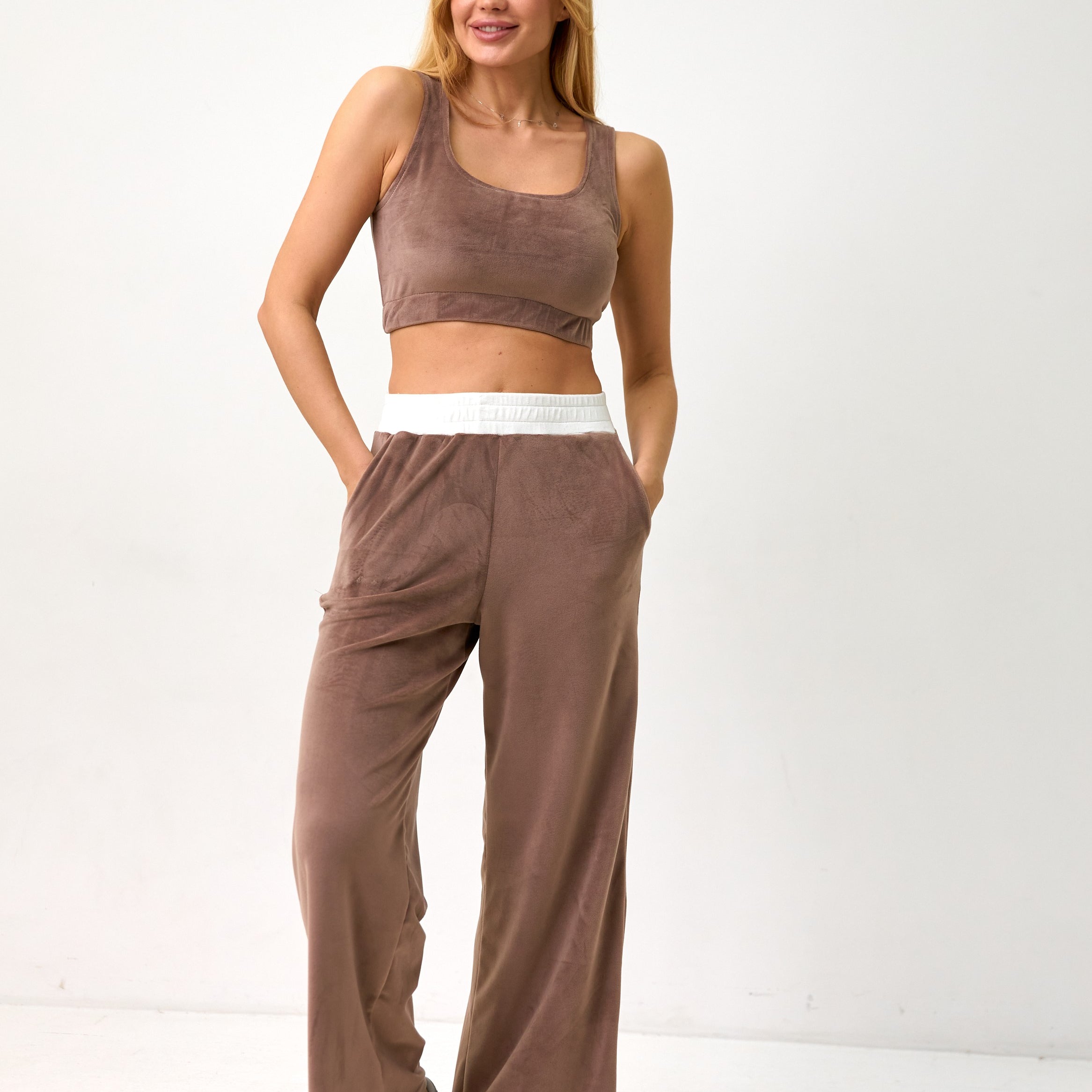 Топ з велюру