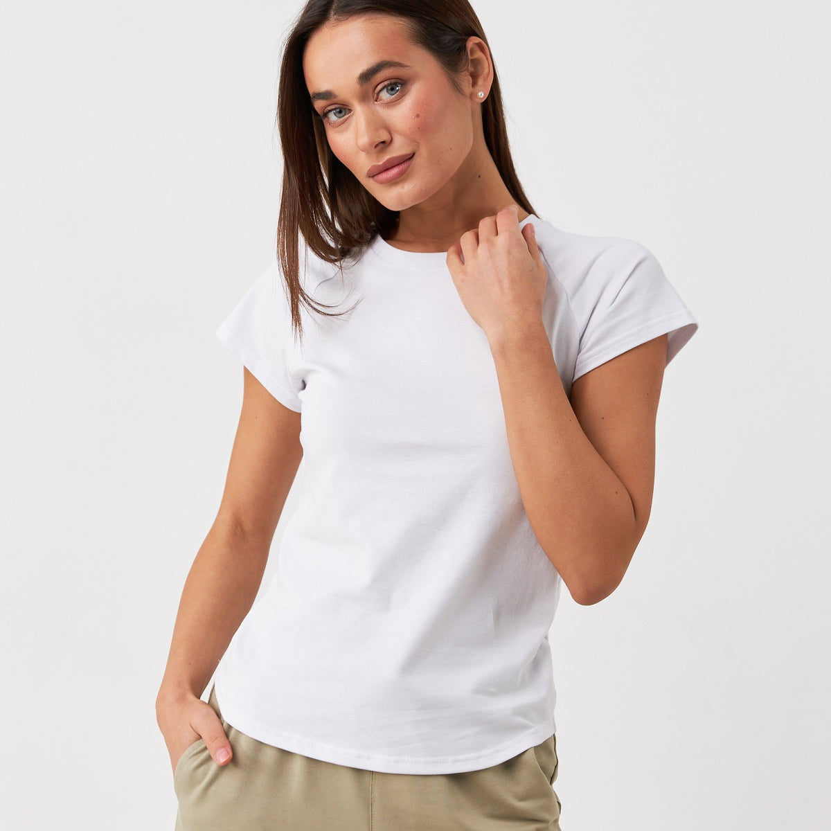 Футболка вільна з рукавом реглан