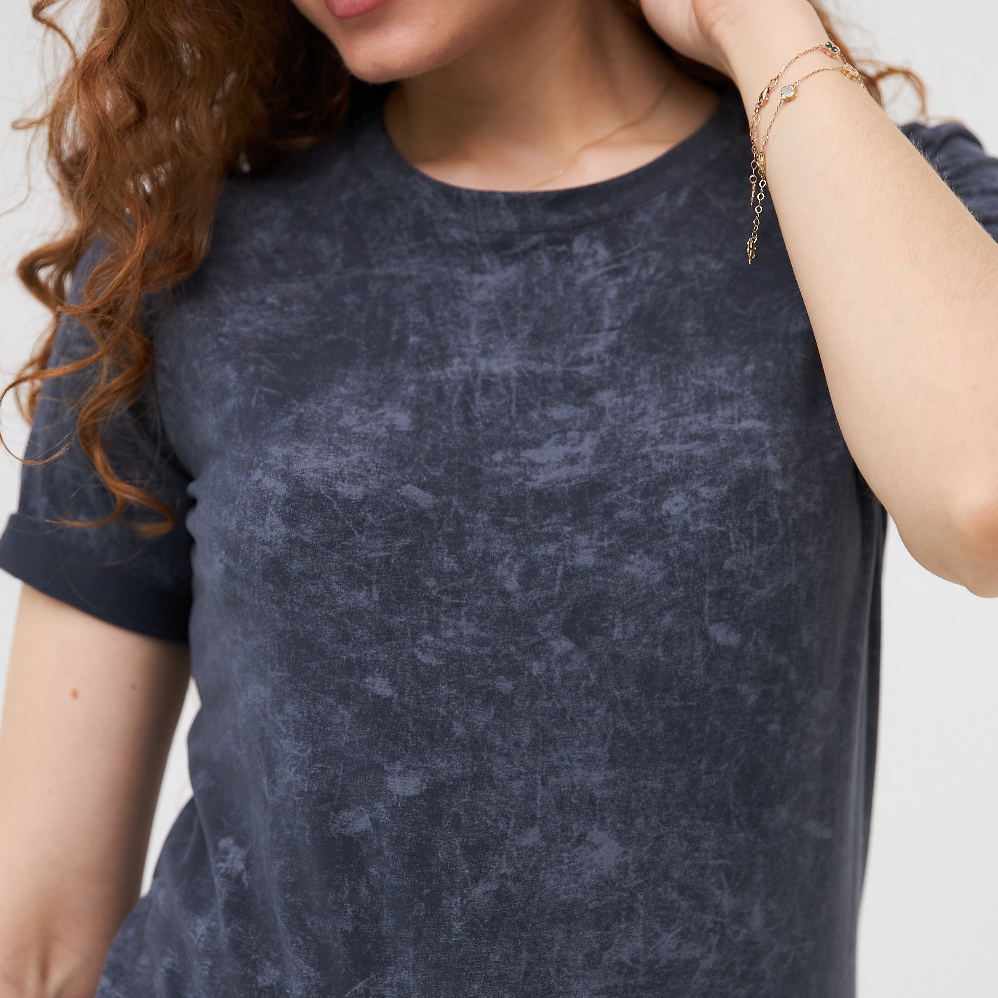 Футболка з манжетами