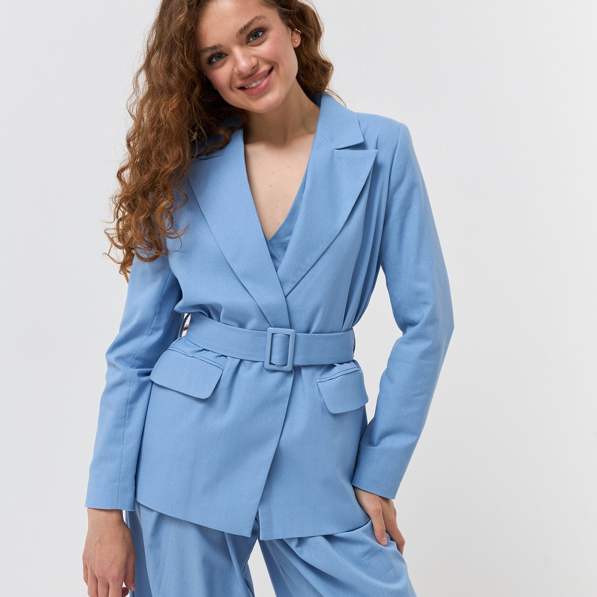 Жакет з льону