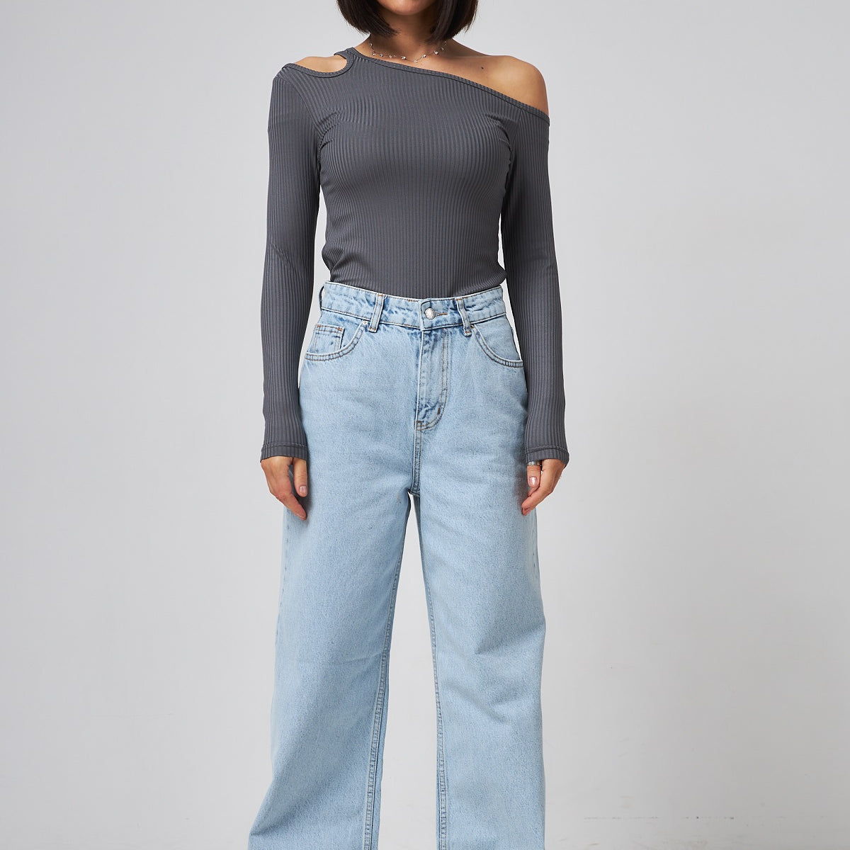 Джинси блакитні палаццо