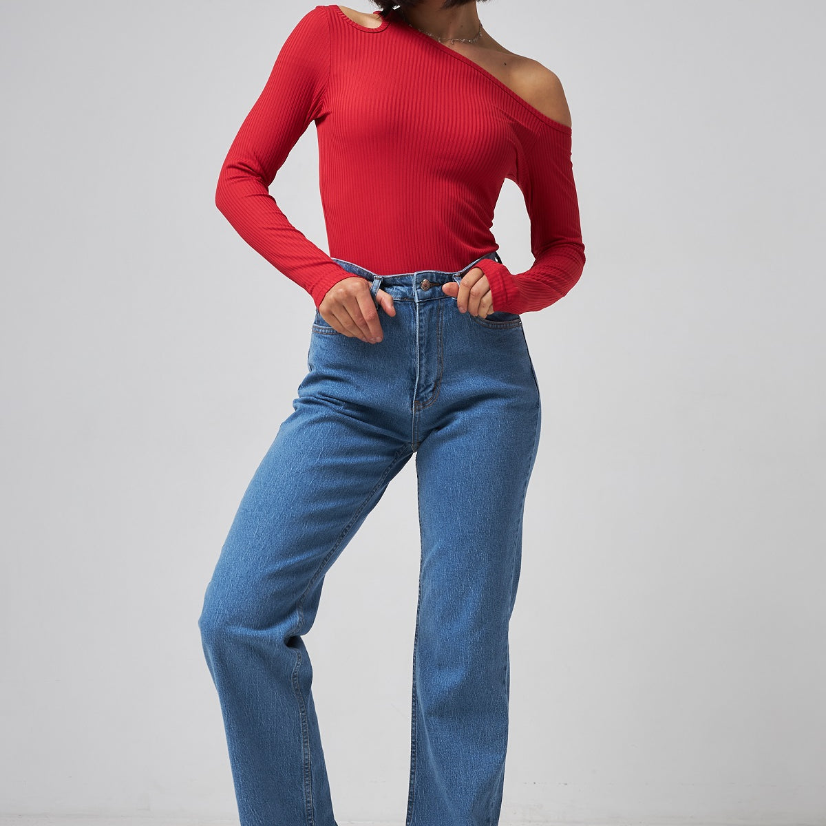 Джинси straight fit