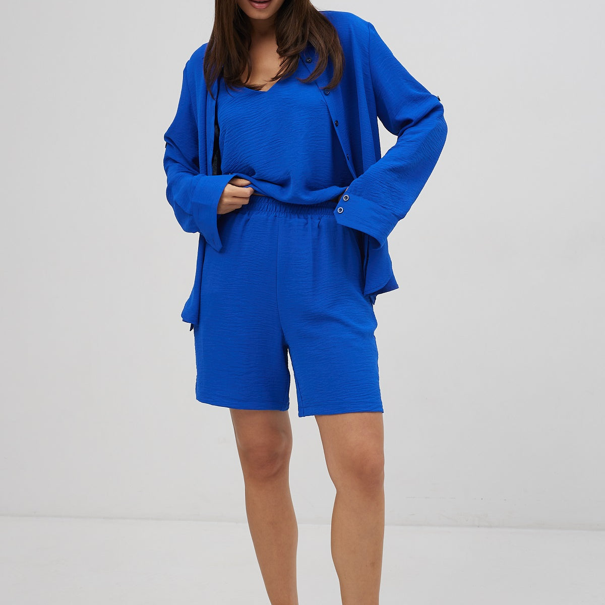 Шорти з крепу