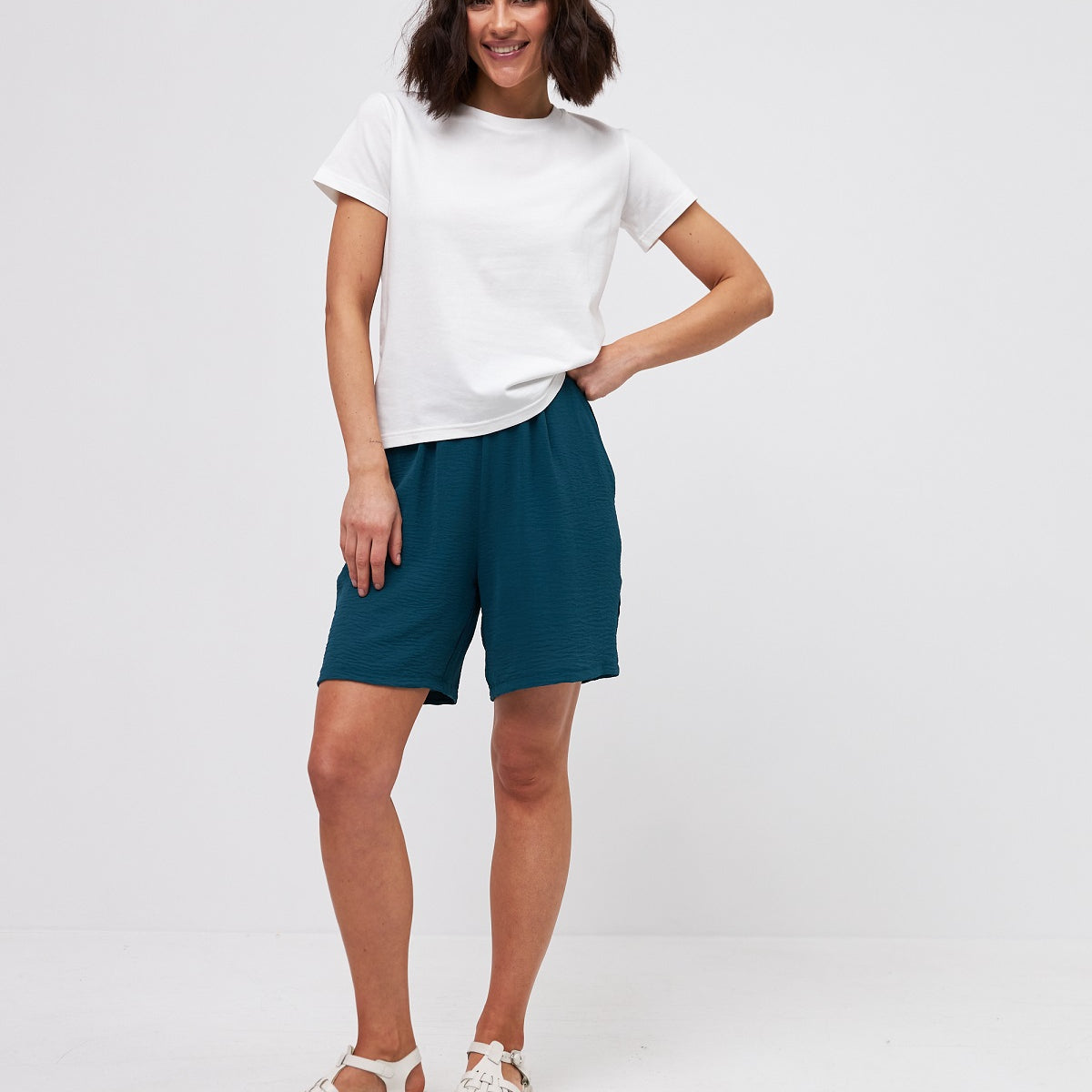 Шорти з крепу