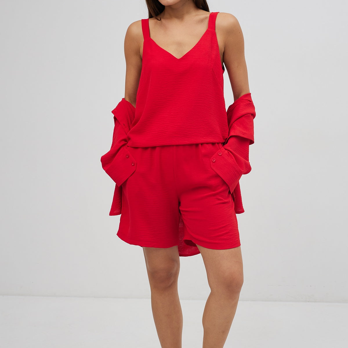 Шорти з крепу