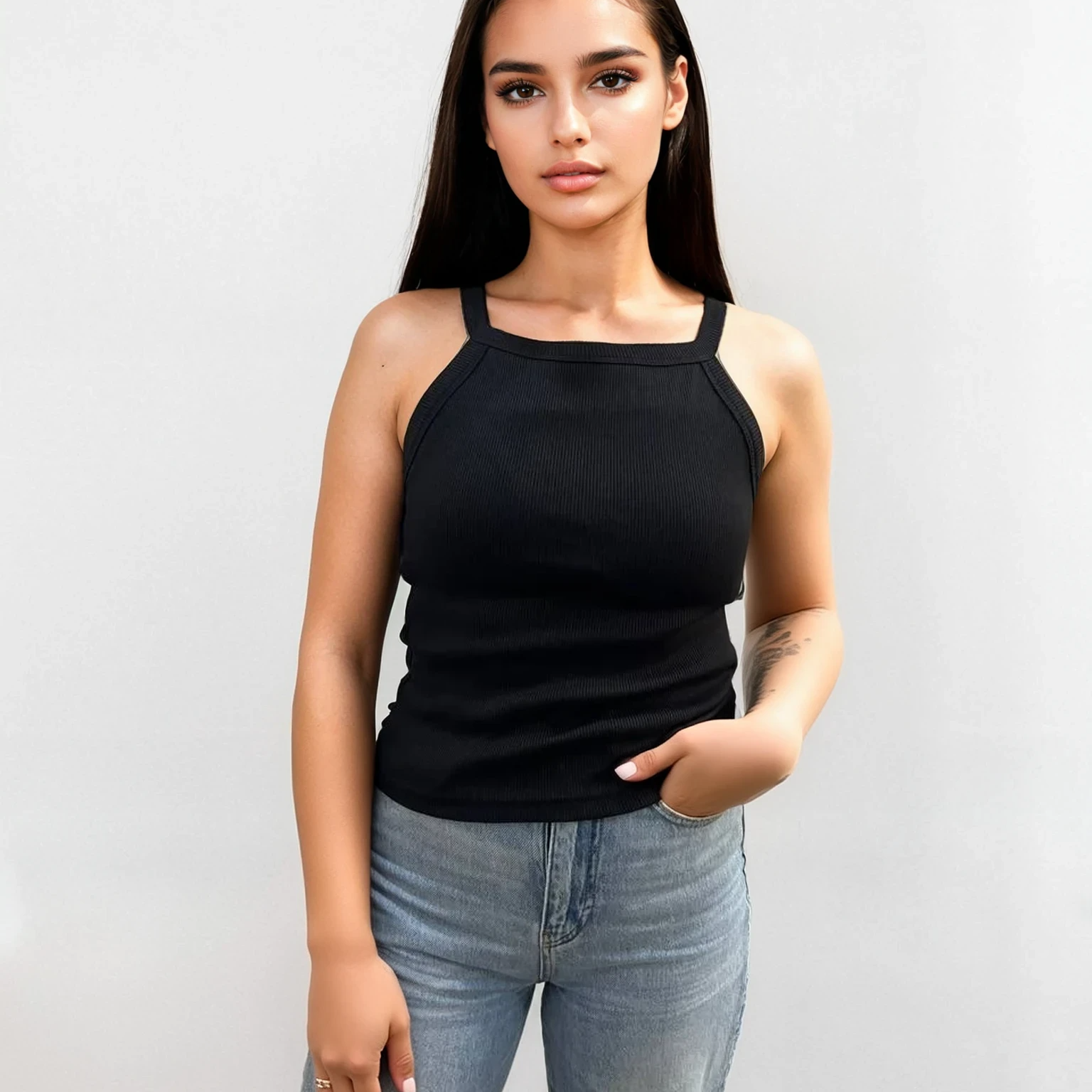 Топ базовий із вставними чашками