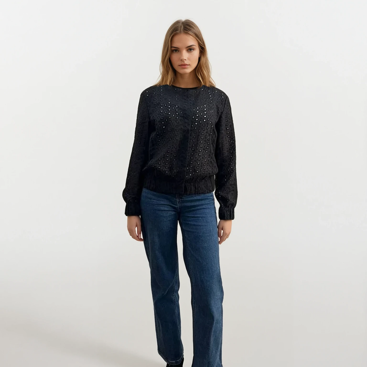 Жакет ажурний