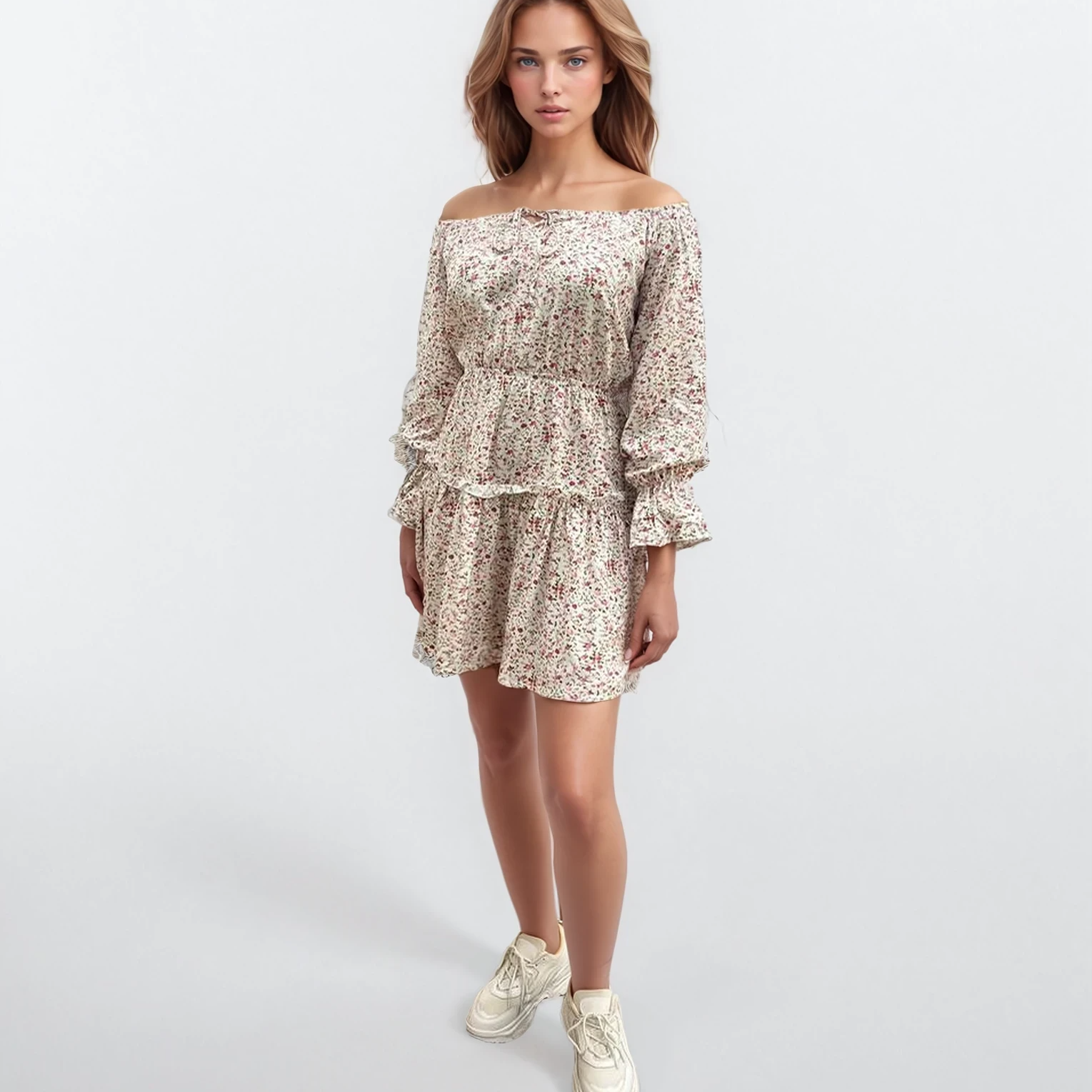 Сукня міні на резинці