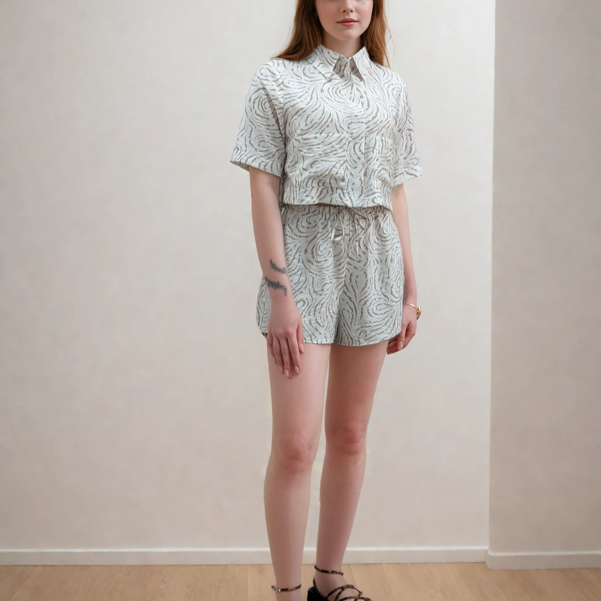 Шорти з льону