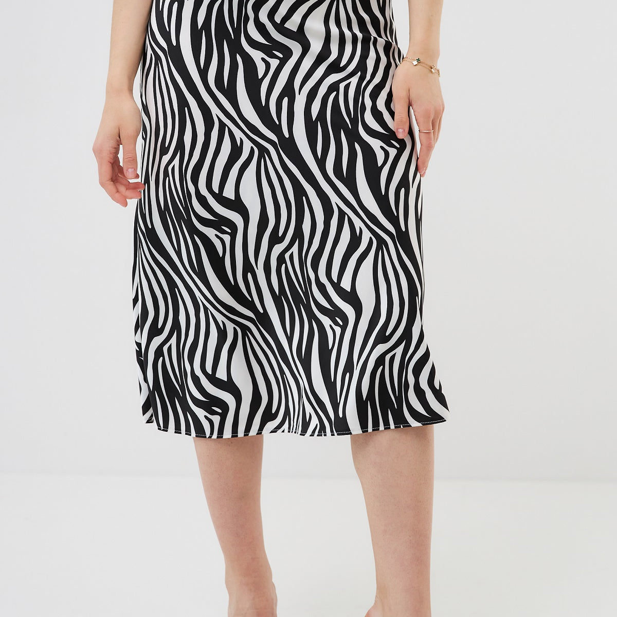 Спідниця з шовк-сатину