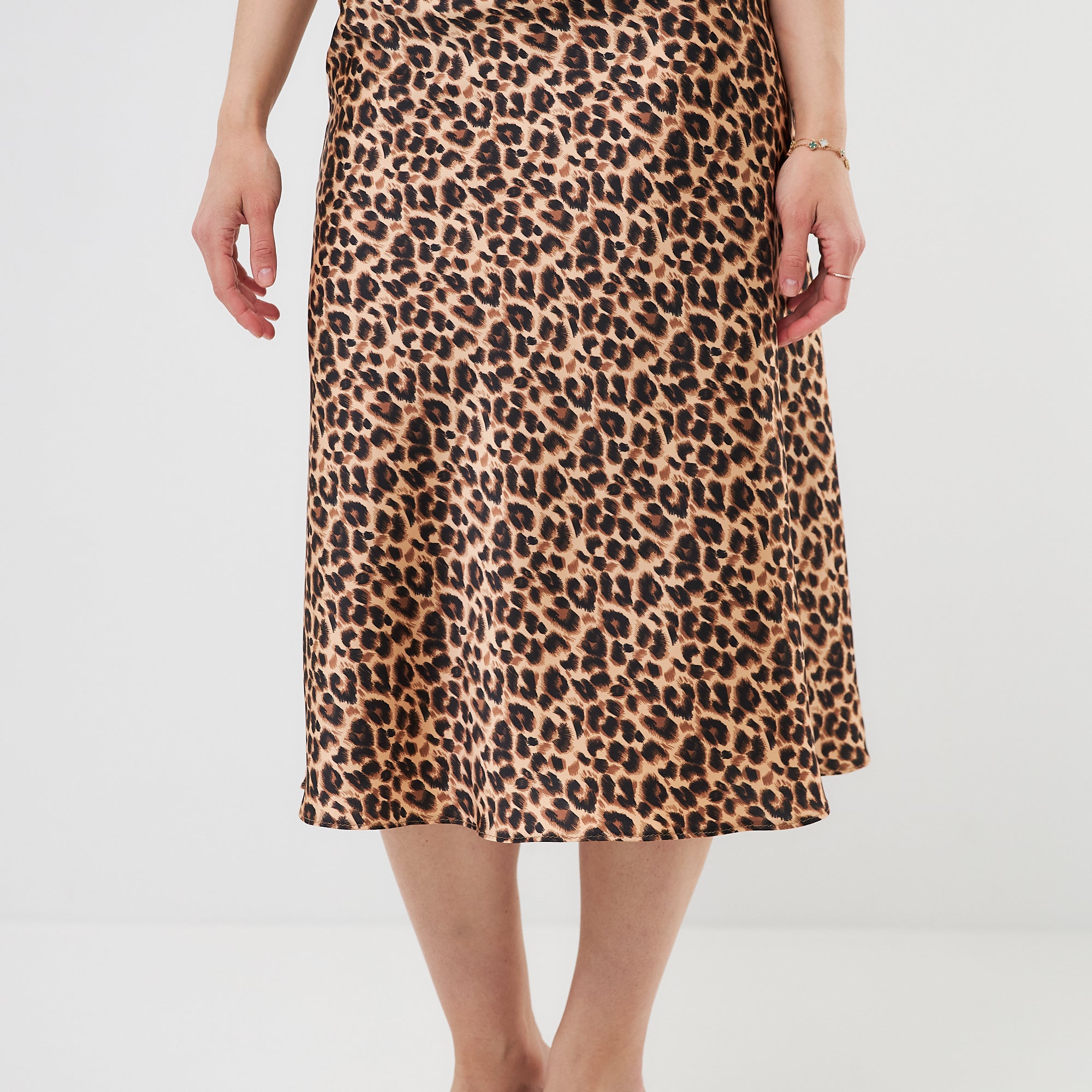 Спідниця з шовк-сатину