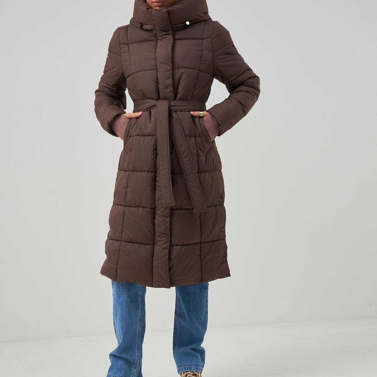 Куртка-пальто подовжена