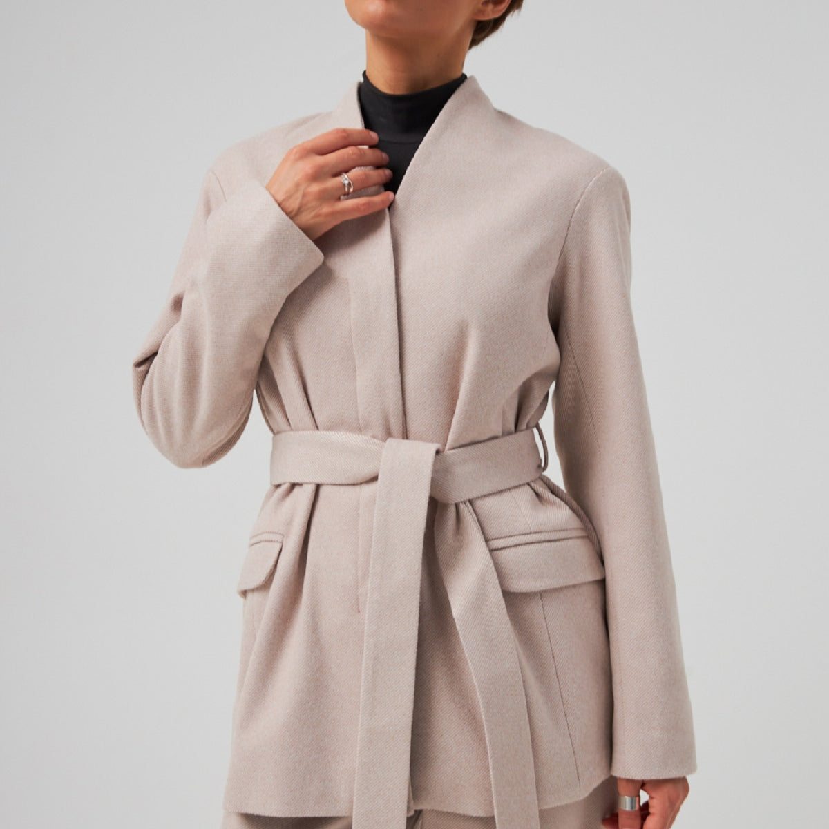 Жакет теплий