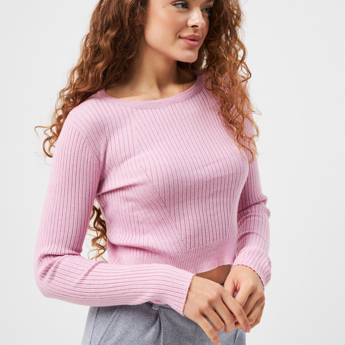 Джемпер вкорочений