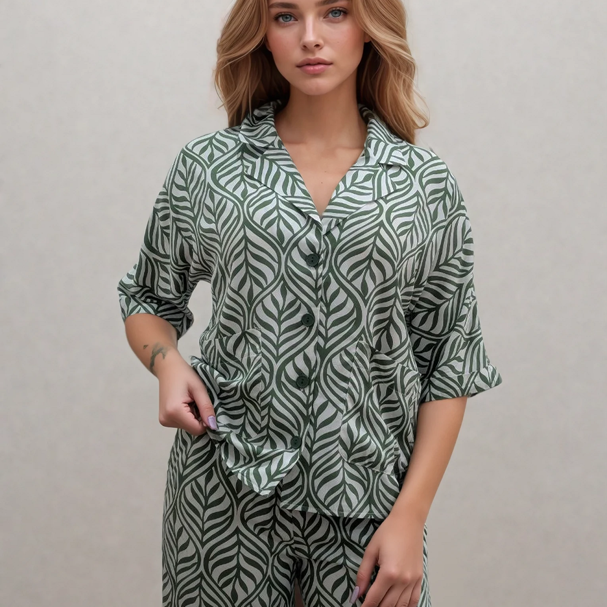 Сорочка з коміром