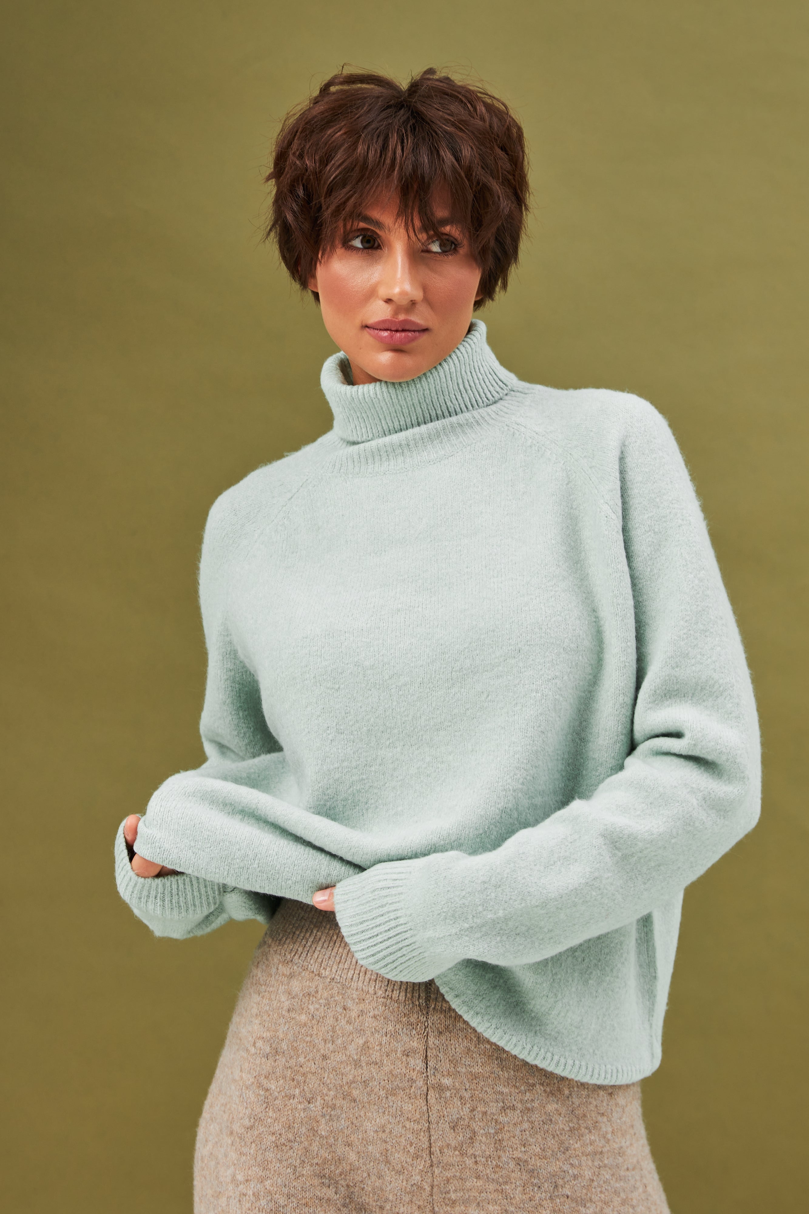 Зелений(м'ята)