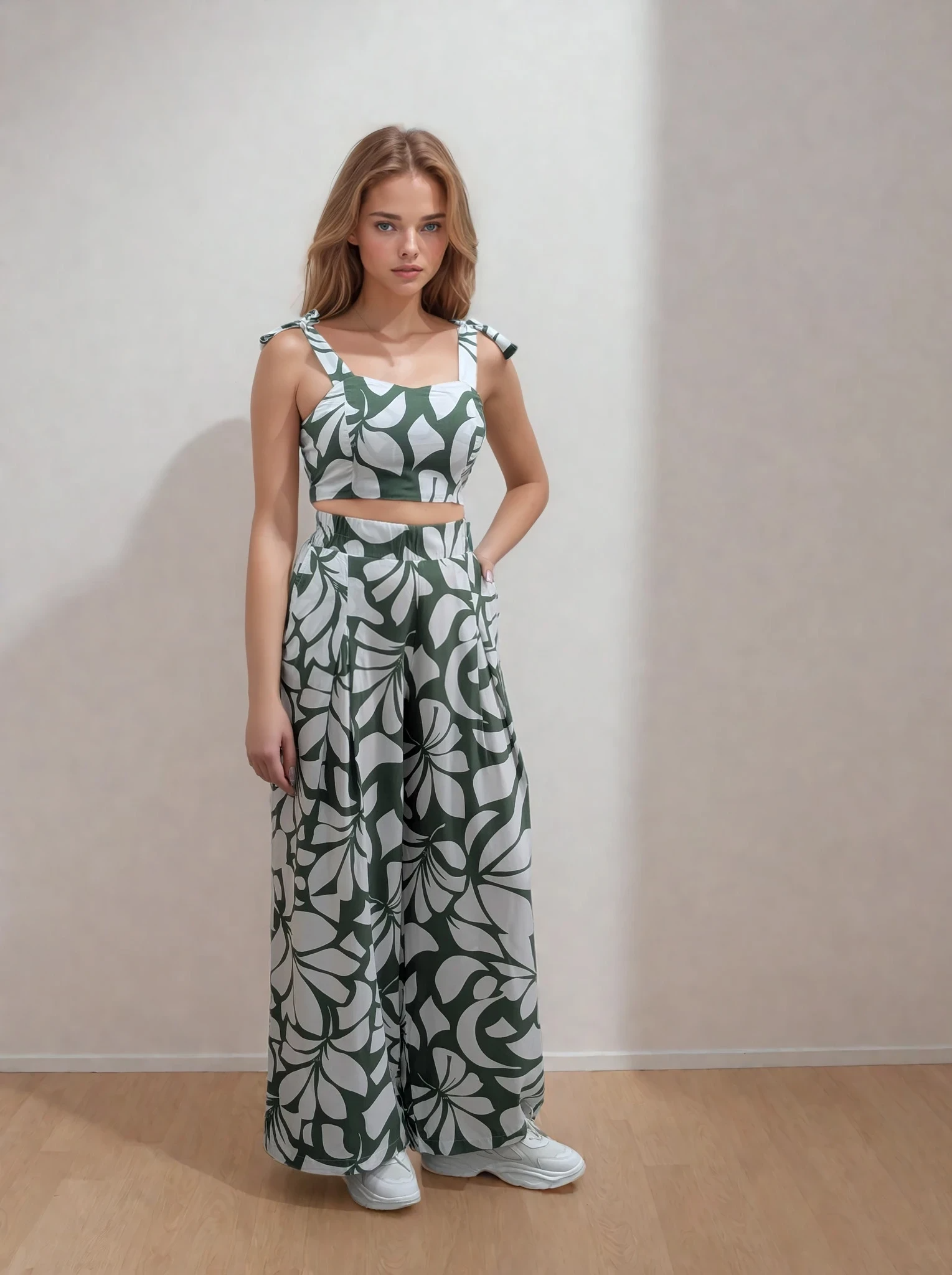 Зелений (біле листя)