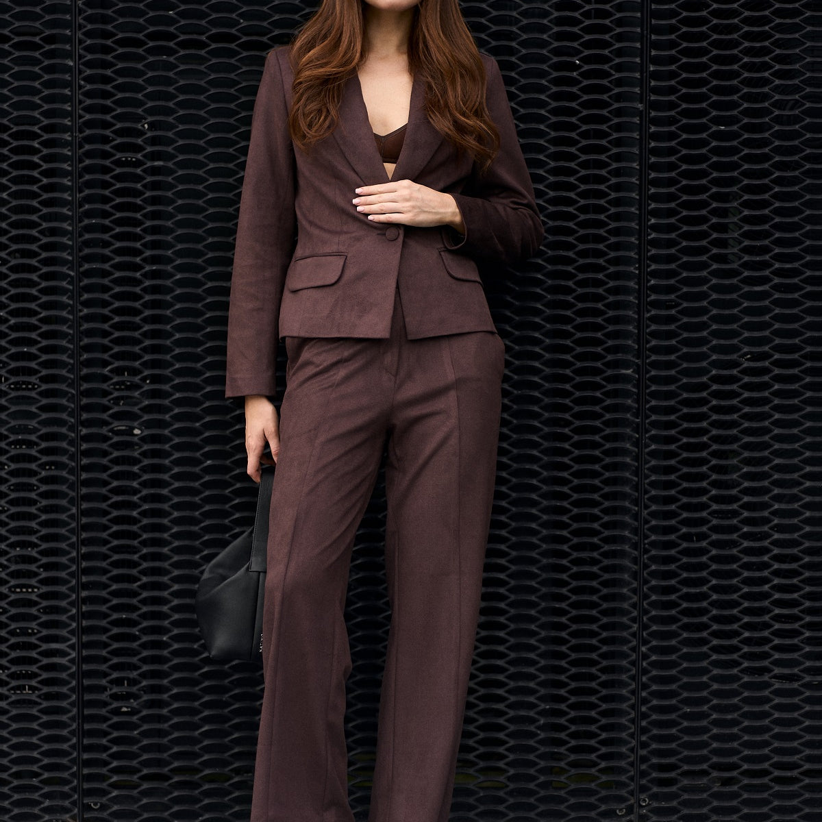 Жакет з асиметричною застібкою