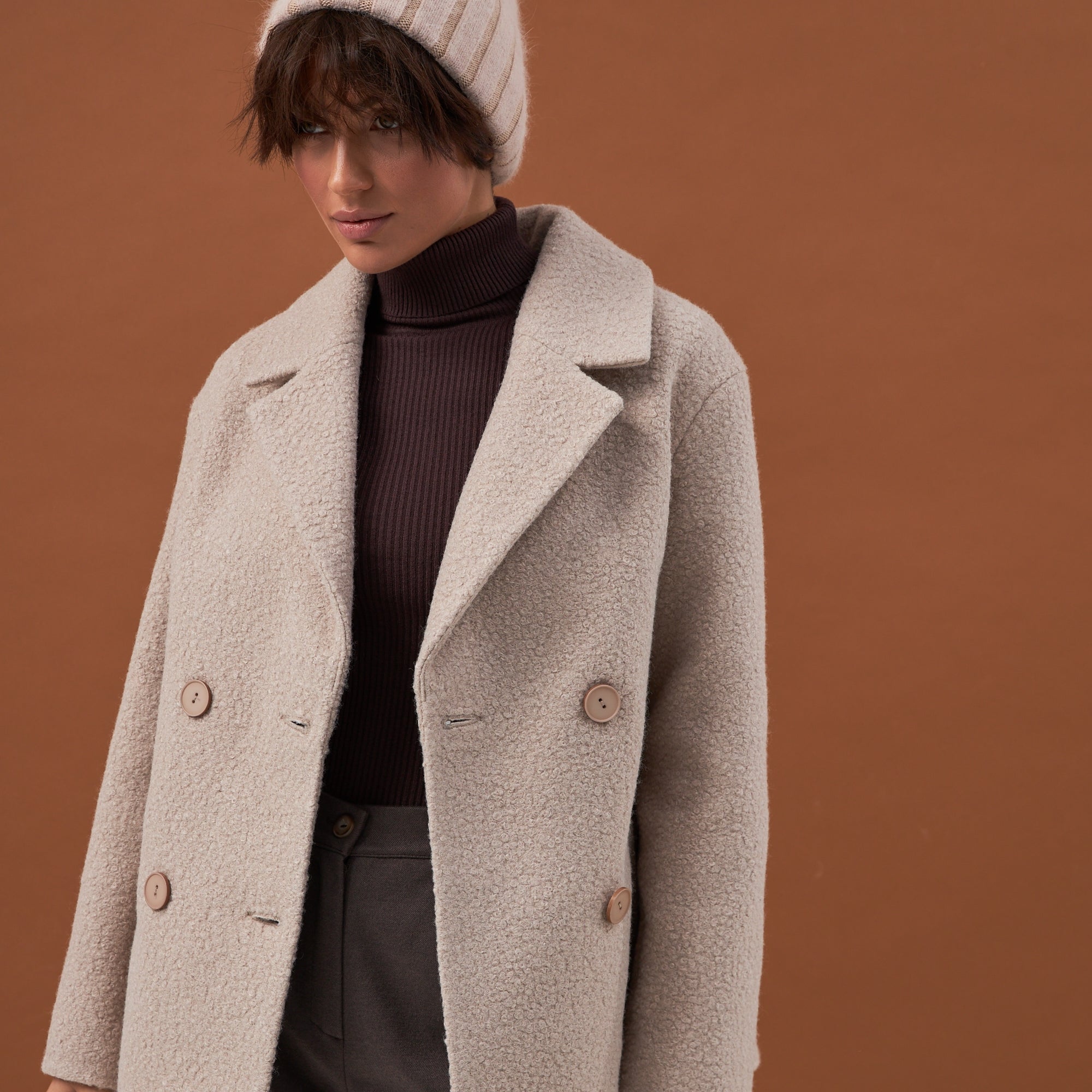 Шапка зимова з ангори