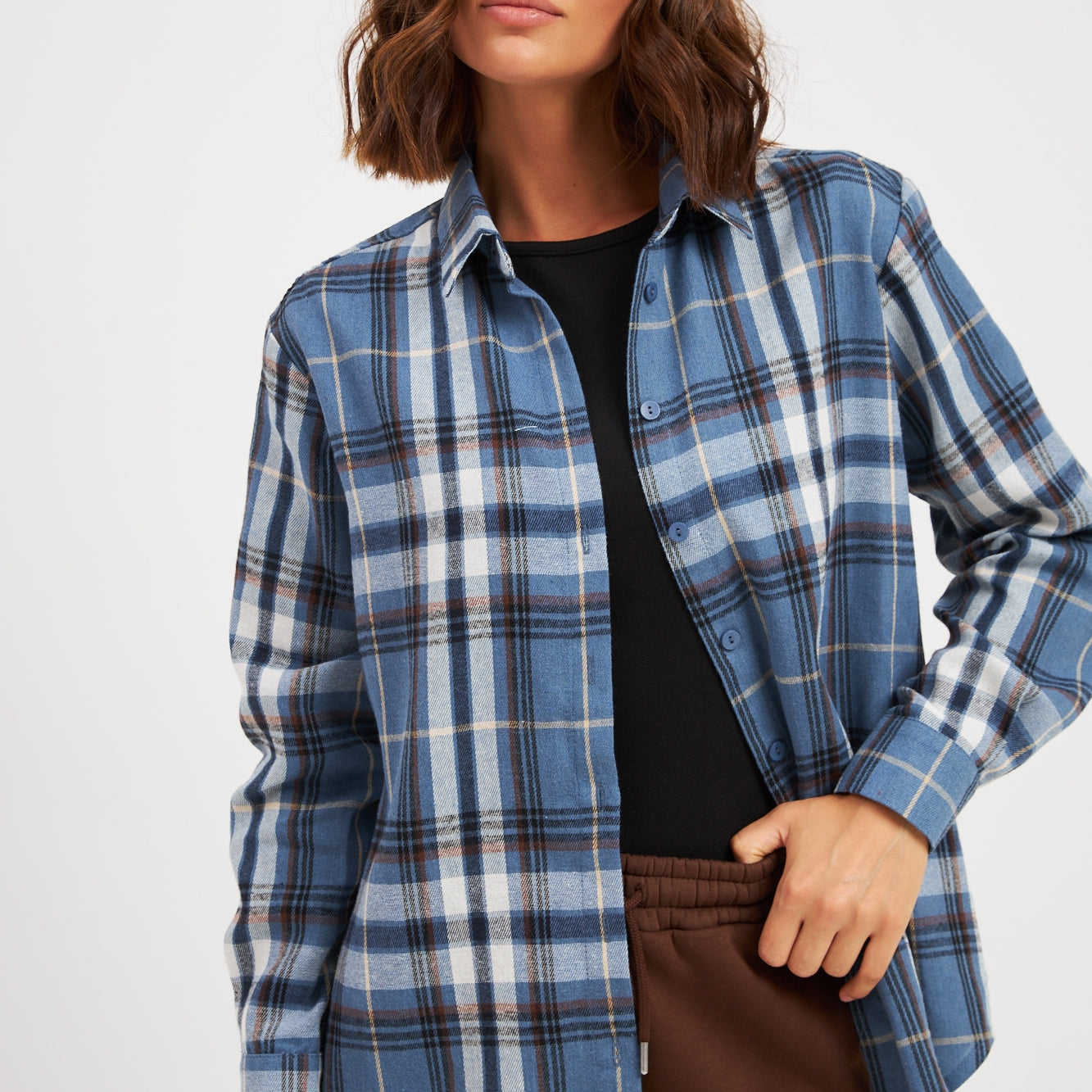 Сорочка в клітинку