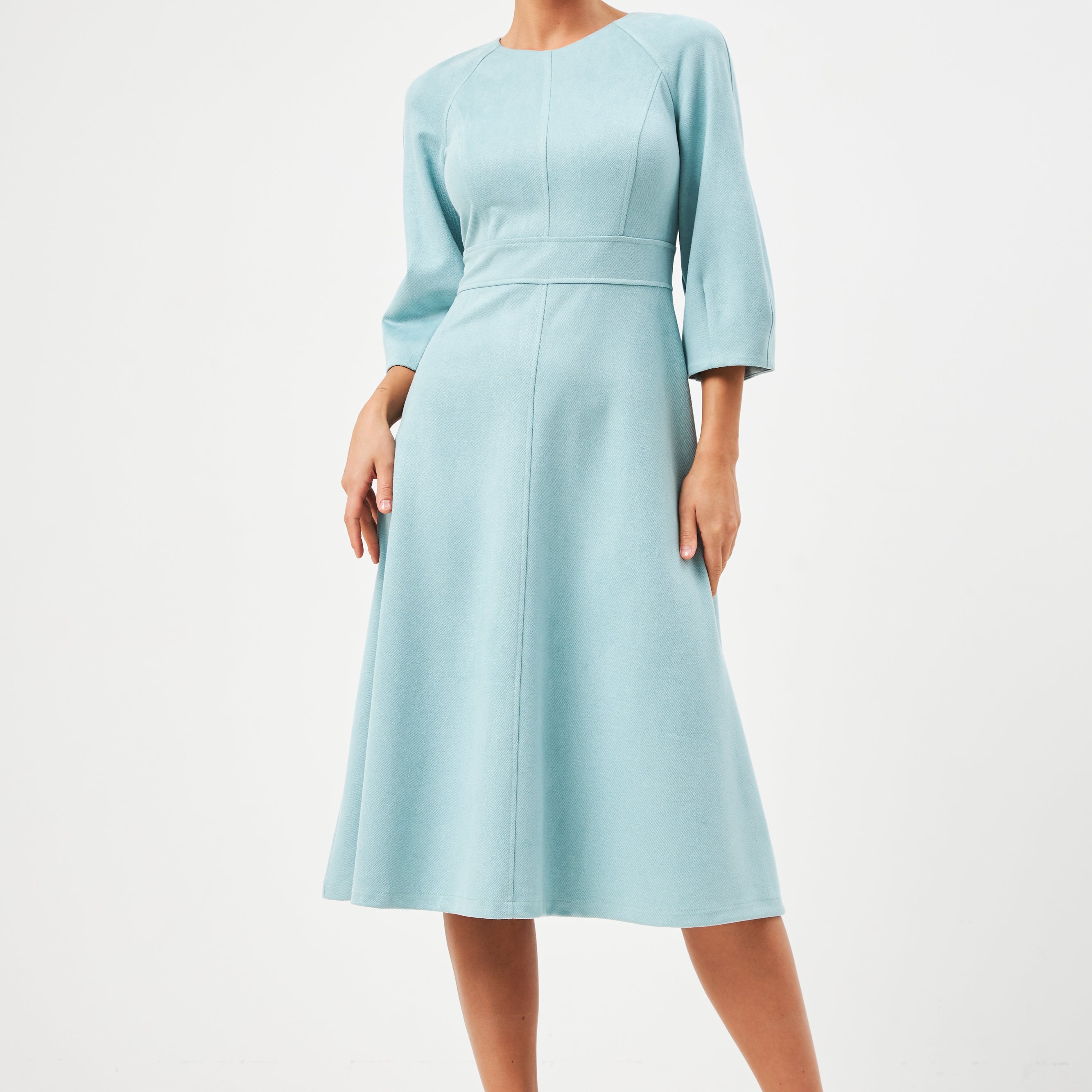 Сукня із замші